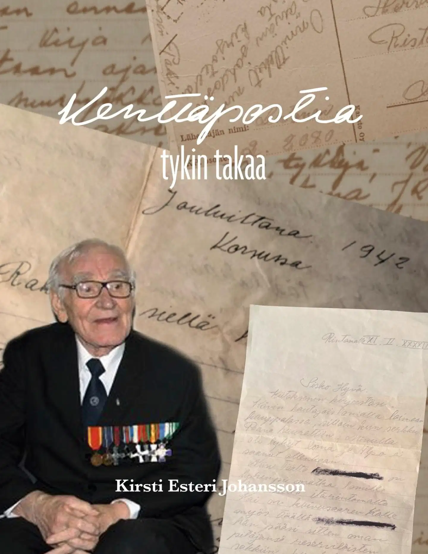 Johansson, Kenttäpostia tykin takaa