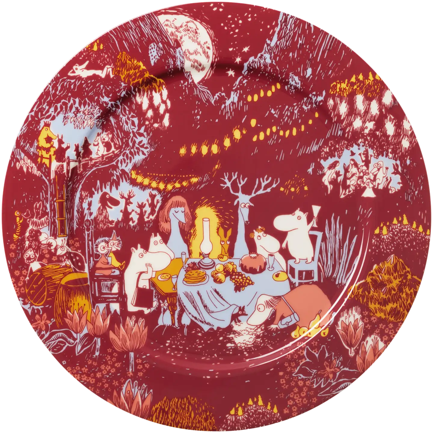 Moomin Arabia Finland Tarjoilulaut. Muumi 30cm JA - 1