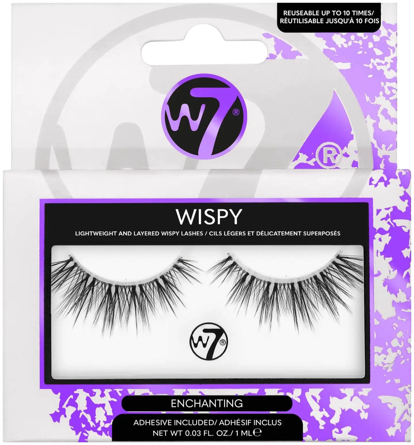 W7 irtoripset wispy enchanting