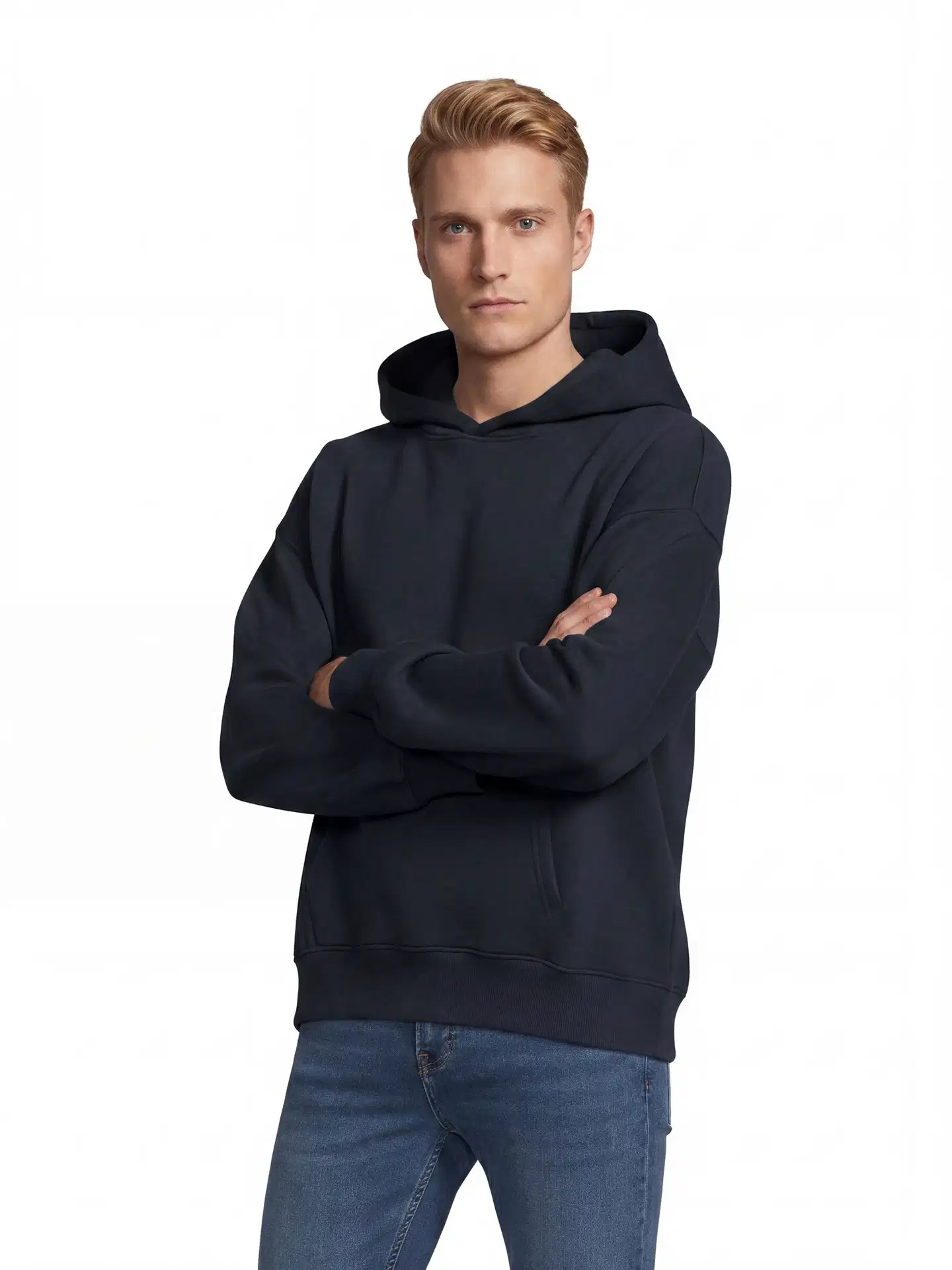 House miesten collegehuppari basic 195HBNOS21 - Dark blue - 1