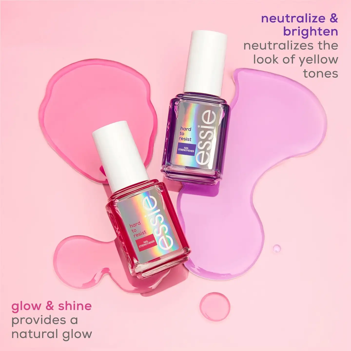 essie hard to resist pink kynnenvahvistaja 13,5 ml - 16