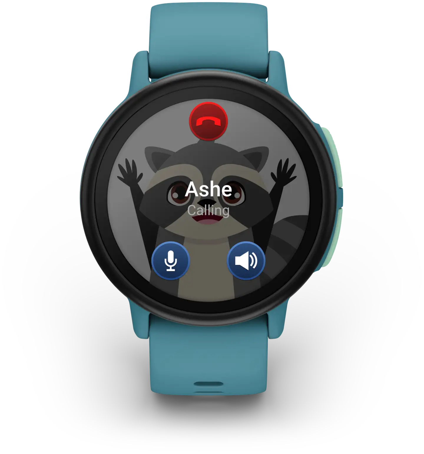 Garmin lasten kellopuhelin Bounce 2, Turkoosi - 3
