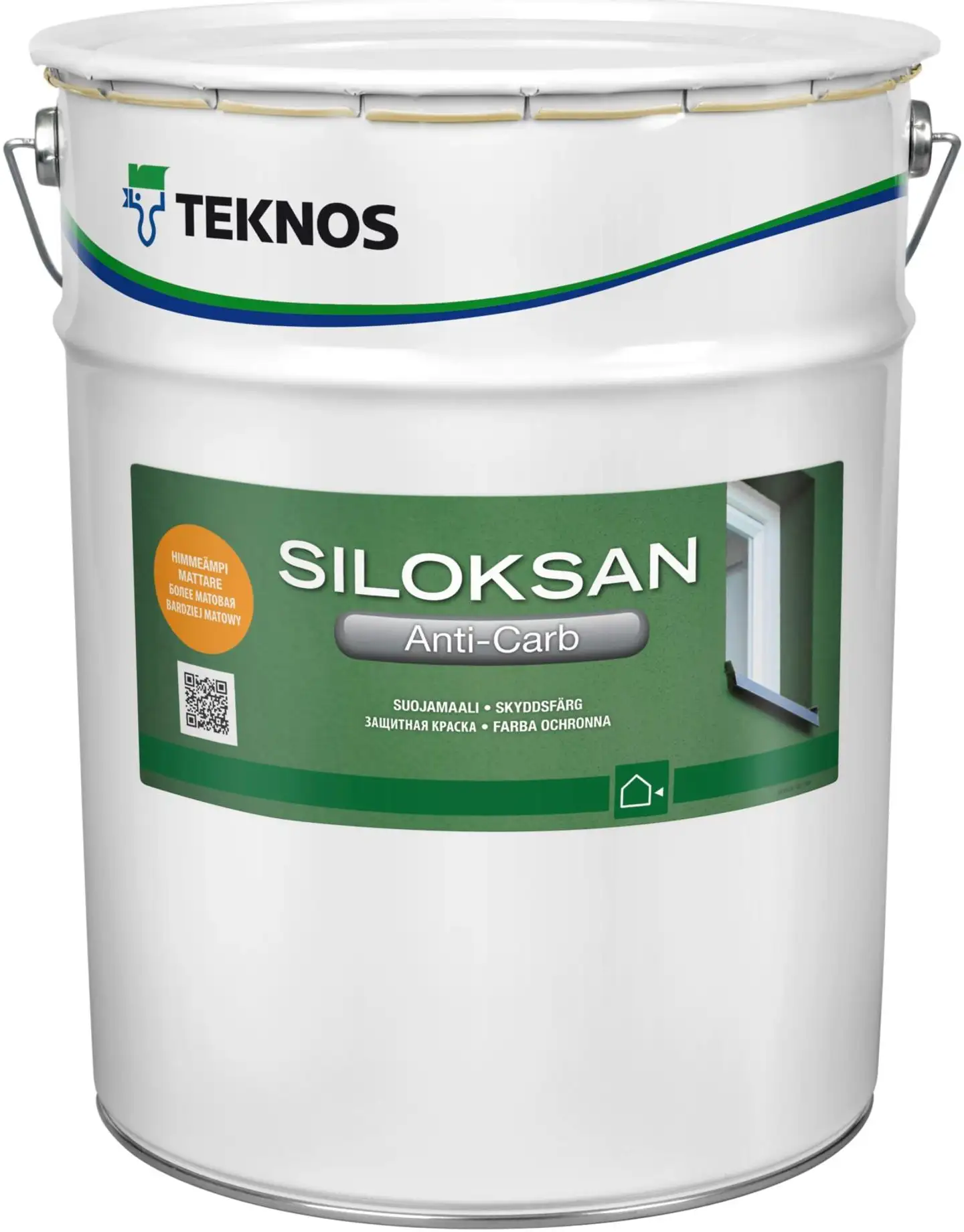 Teknos suojamaali betonille Siloksan Anti-Carb 18 l PM3 sävytettävä himmeä