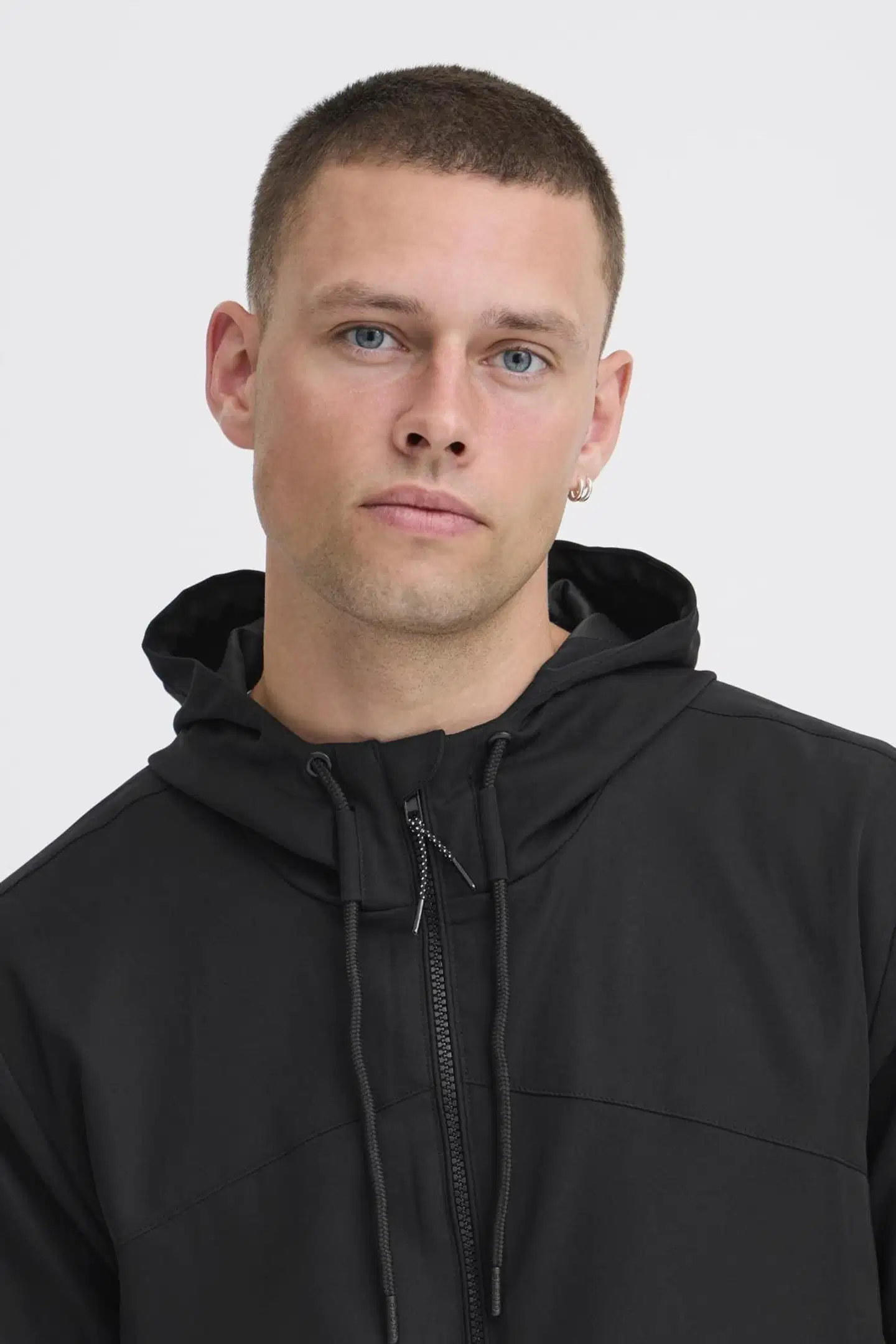 BLEND miesten ulkotakki BHEFI HOOD - Black beauty - 4