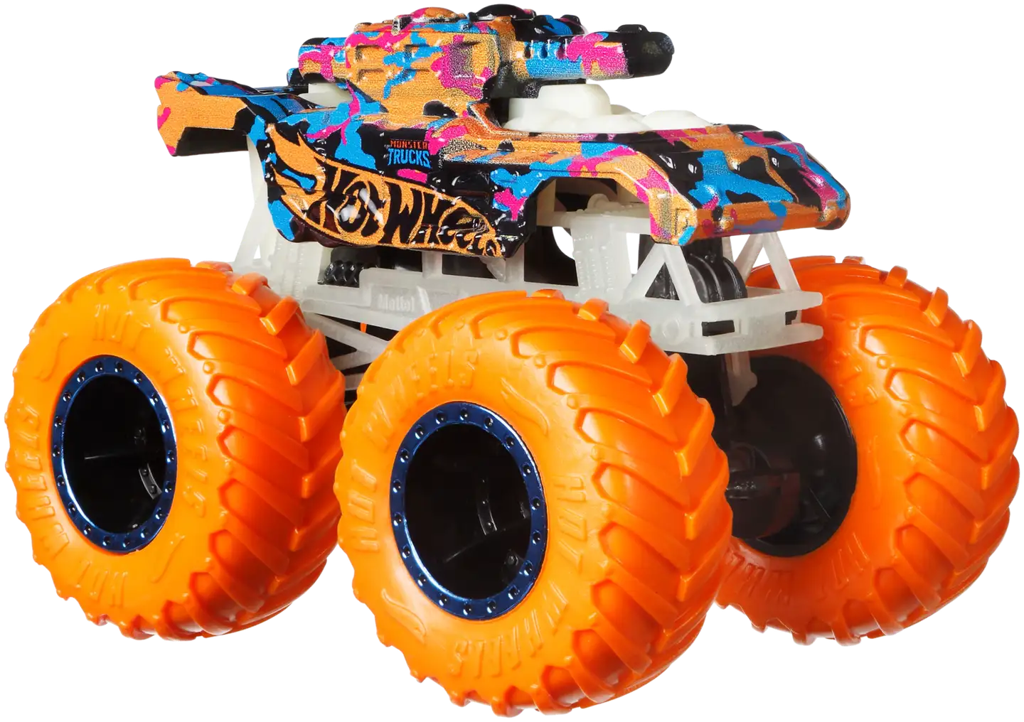 Hot Wheels Monster Trucks Glow In The Dark 10 Kpl - 6