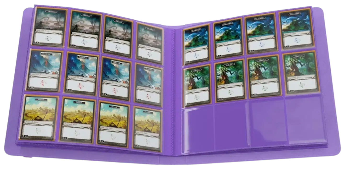 Gamegenic Prime 24-taskuinen korttikansio, violetti - 3