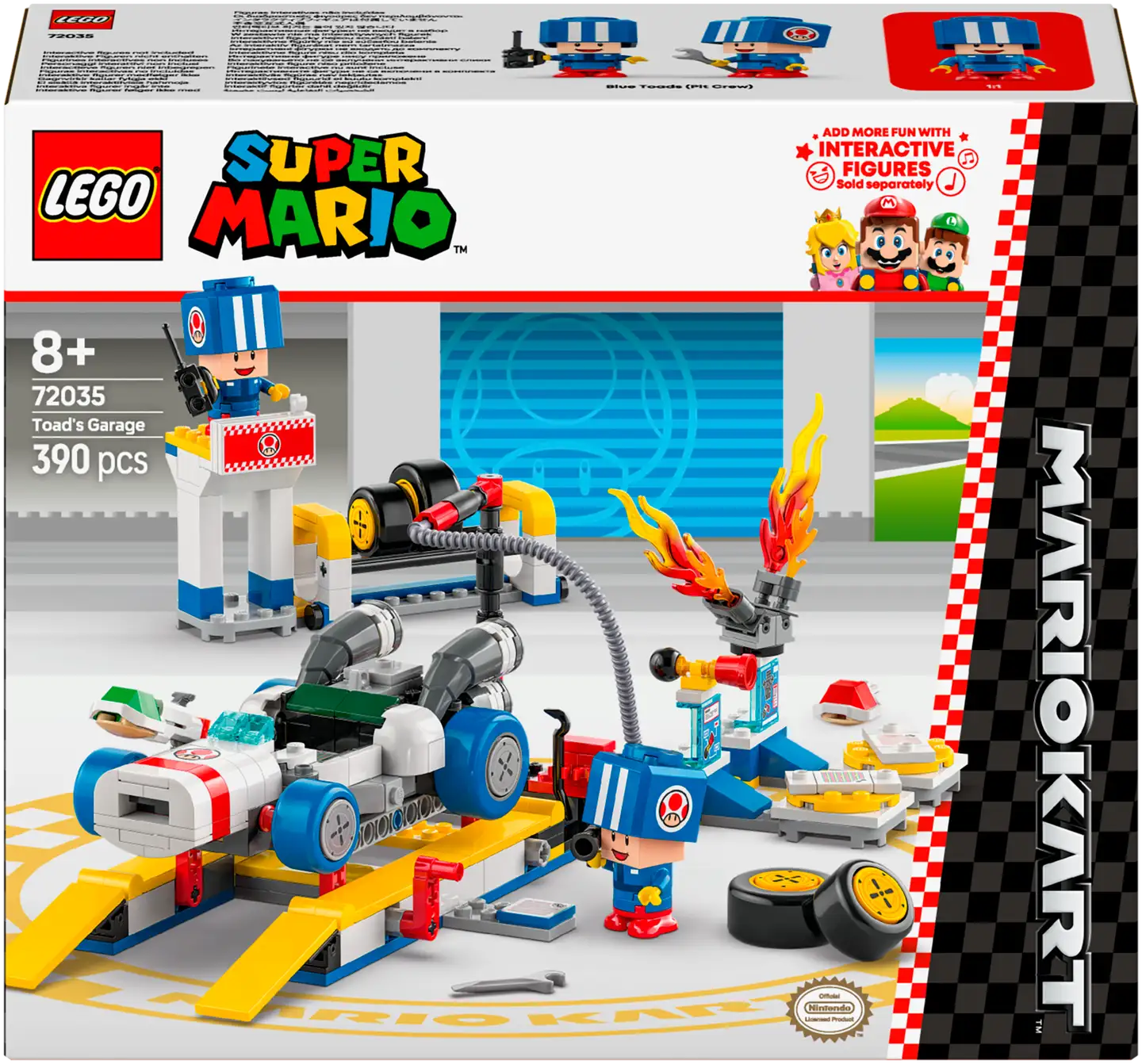 LEGO® Super Mario 72035 Mario Kart™ – Toadin talli - 2