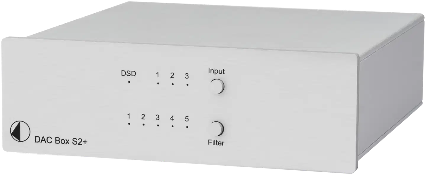 Pro-Ject DA-muunnin DAC Box S2+ hopea - 1