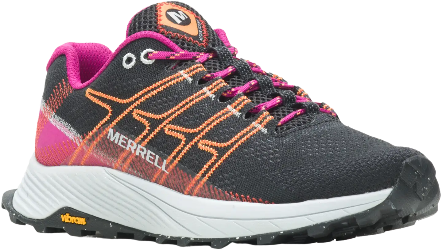 Merrell Moab Flight maastojuoksu- ja ulkoilujalkine - black/fuchsia - 2