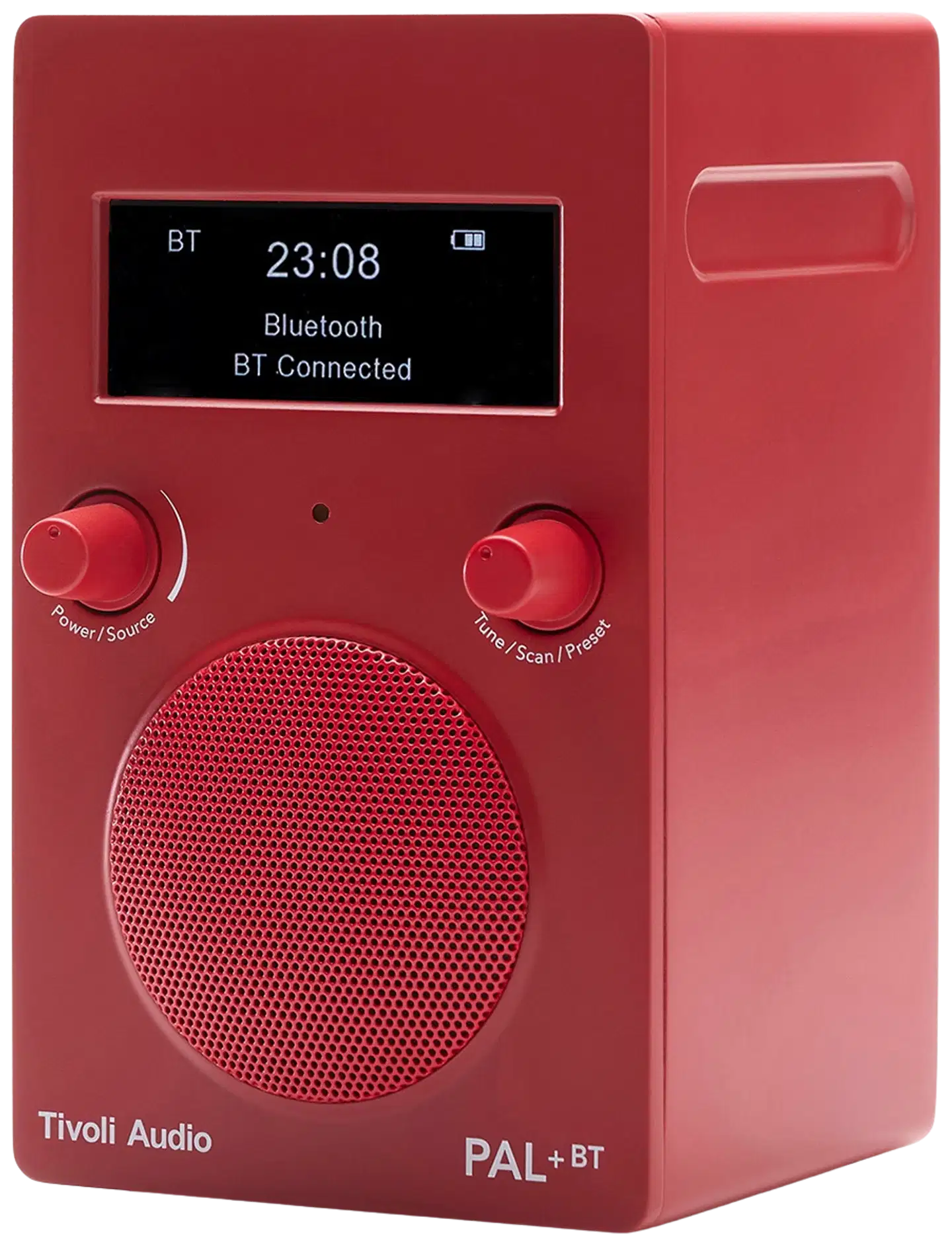 Tivoli Audio kannettava DAB+/FM Bluetooth-radio PAL+ Gen.3 BT punainen - 2