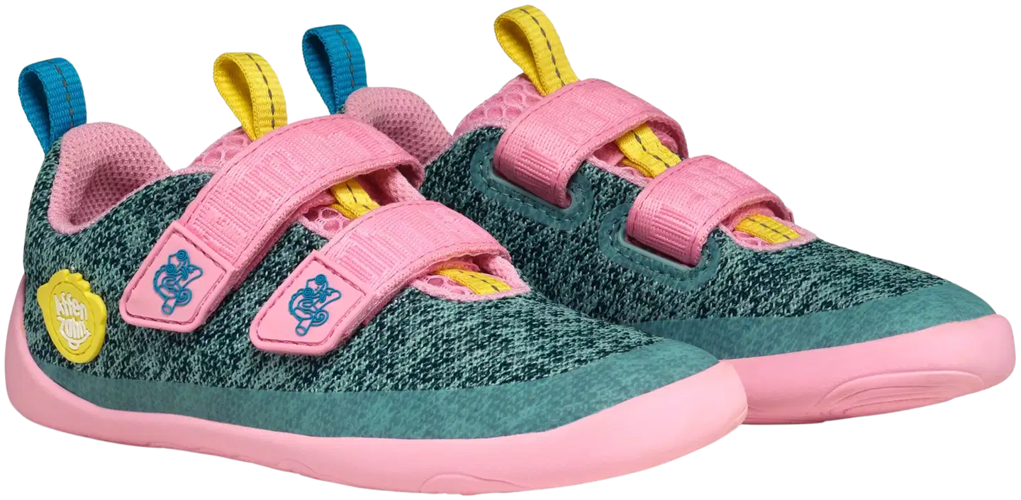 Affenzahn lasten paljasjalkakenkä Knit Happy Chameleon - Chameleon - 1