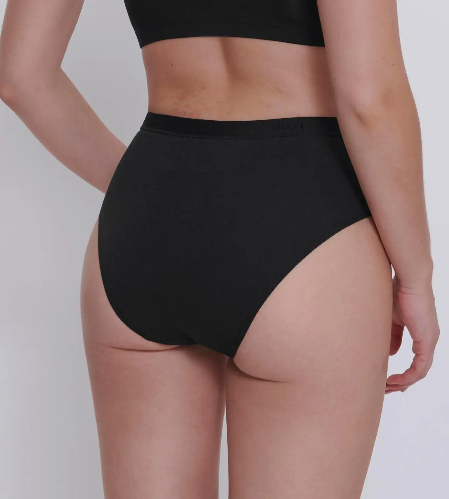 Sloggi naisten alushousut go casual h midi 2-pack - BLACK - 5