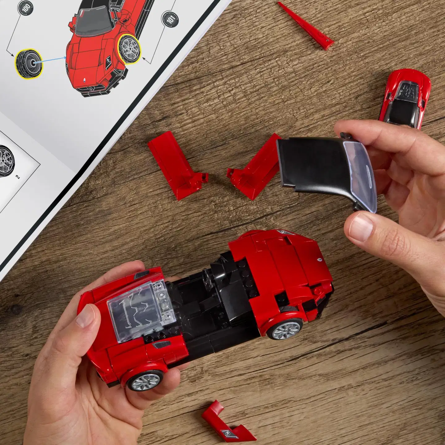 Hot Wheels Speed Series Maserati -Rakennussarja - 6