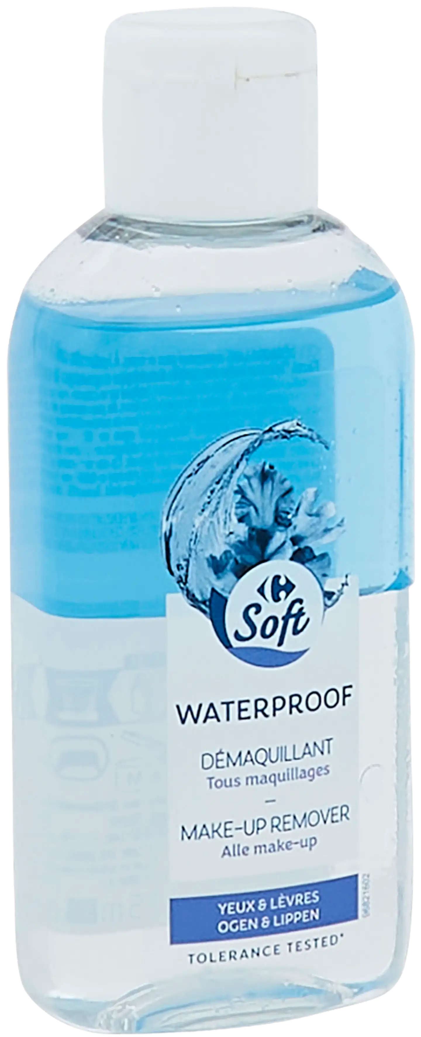 Carrefour Soft waterproof eye makeup remover silmämeikin poistoaine75ml