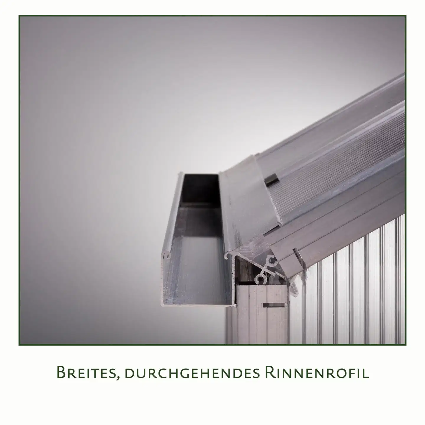 Kreative Gartentechnik kasvihuone Lilie IV 12,74 m2 antrasiitinharmaa - 2