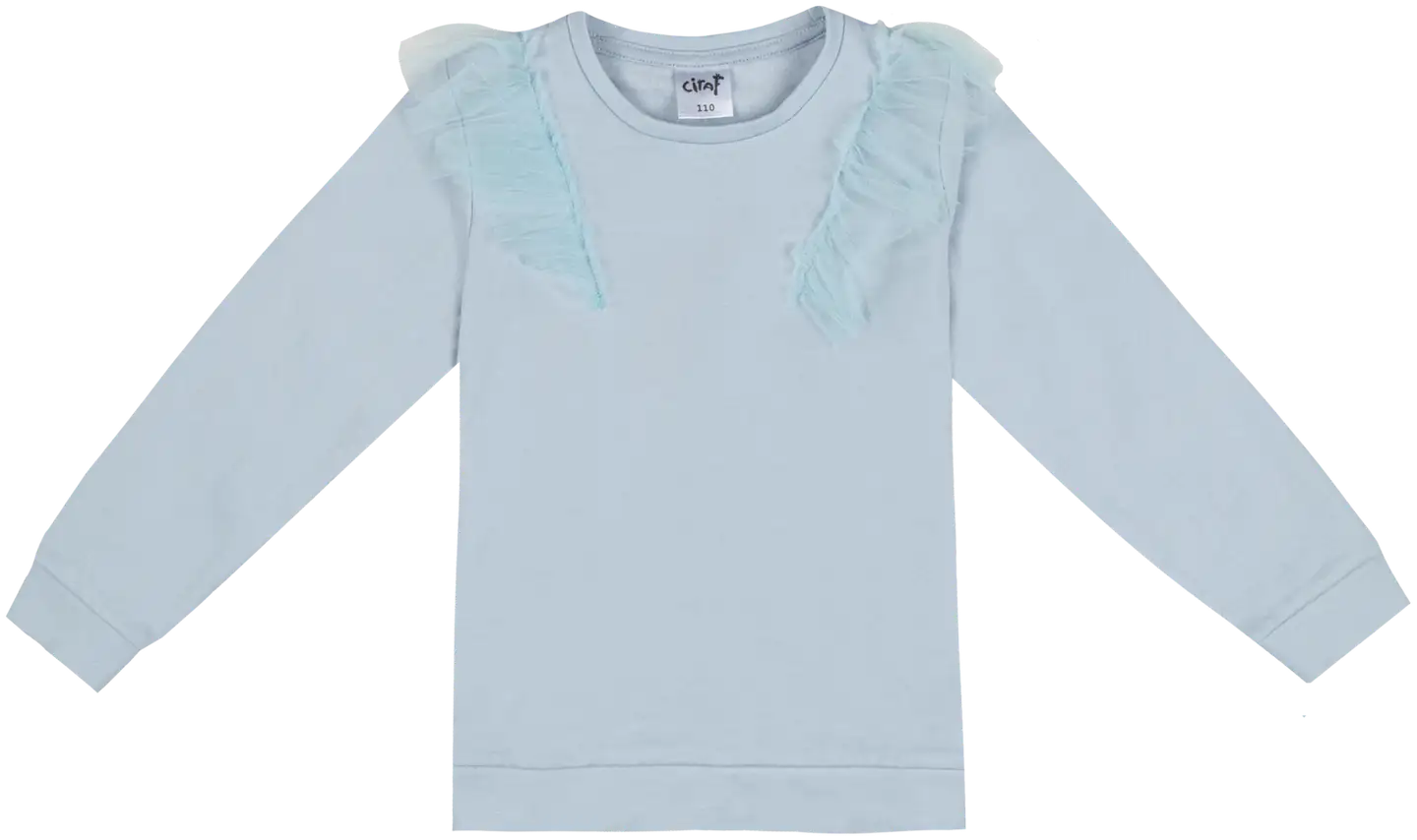 Ciraf lasten collegepaita juhla 25TC254013 - Moonstone Blue - 1