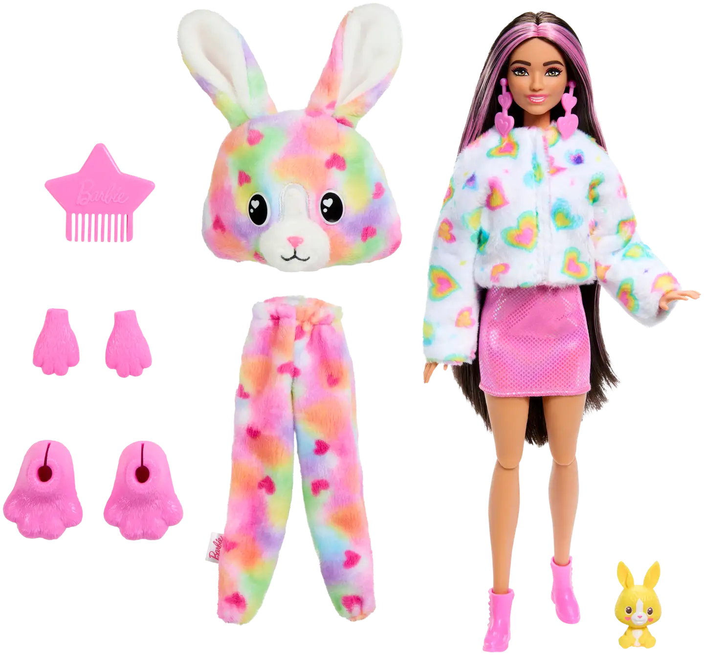 Barbie Cutie Reveal Color Dreams -muotinukke - 3