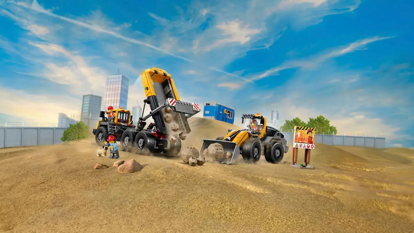 LEGO® City Big Vehicles 60494 Kippiauto ja etukuormaaja - 7