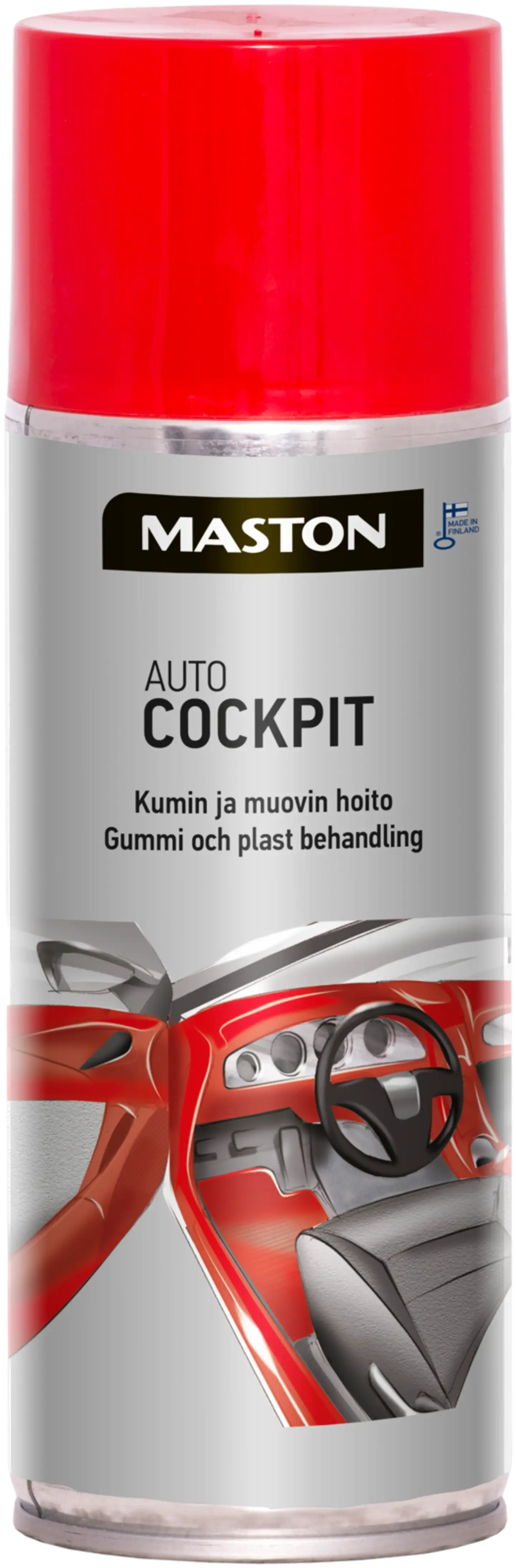 Maston kumin- ja muovinhoitoainespray Cockpit Auto 400 ml