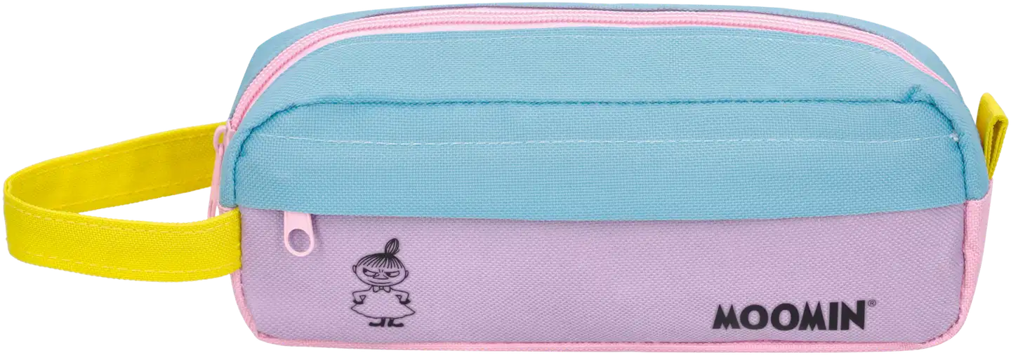 Moomin penaali värikäs 2 taskua Pikku-Myy violetti
