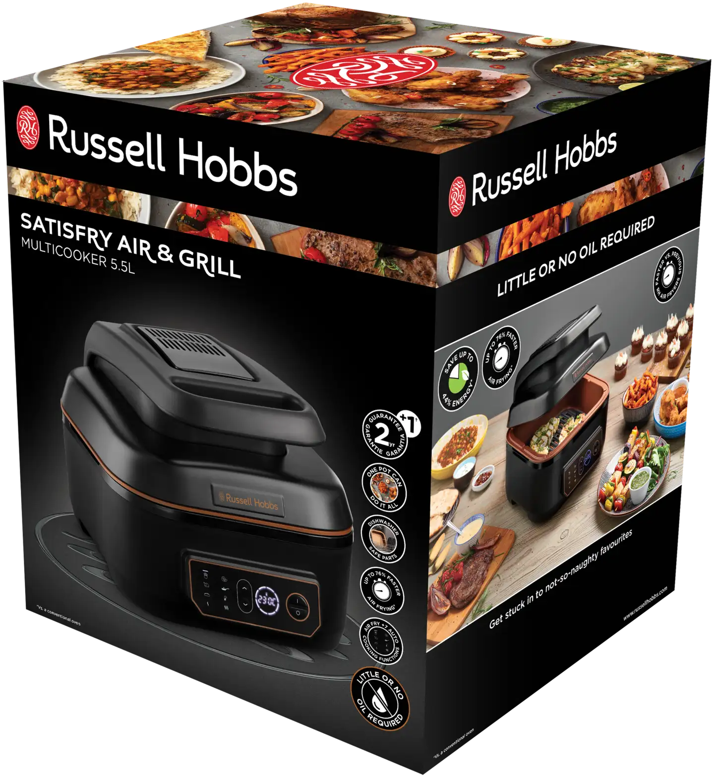 Russell Hobbs monitoimi airfryer Satisfry Air & Grill 26520-56 - 7