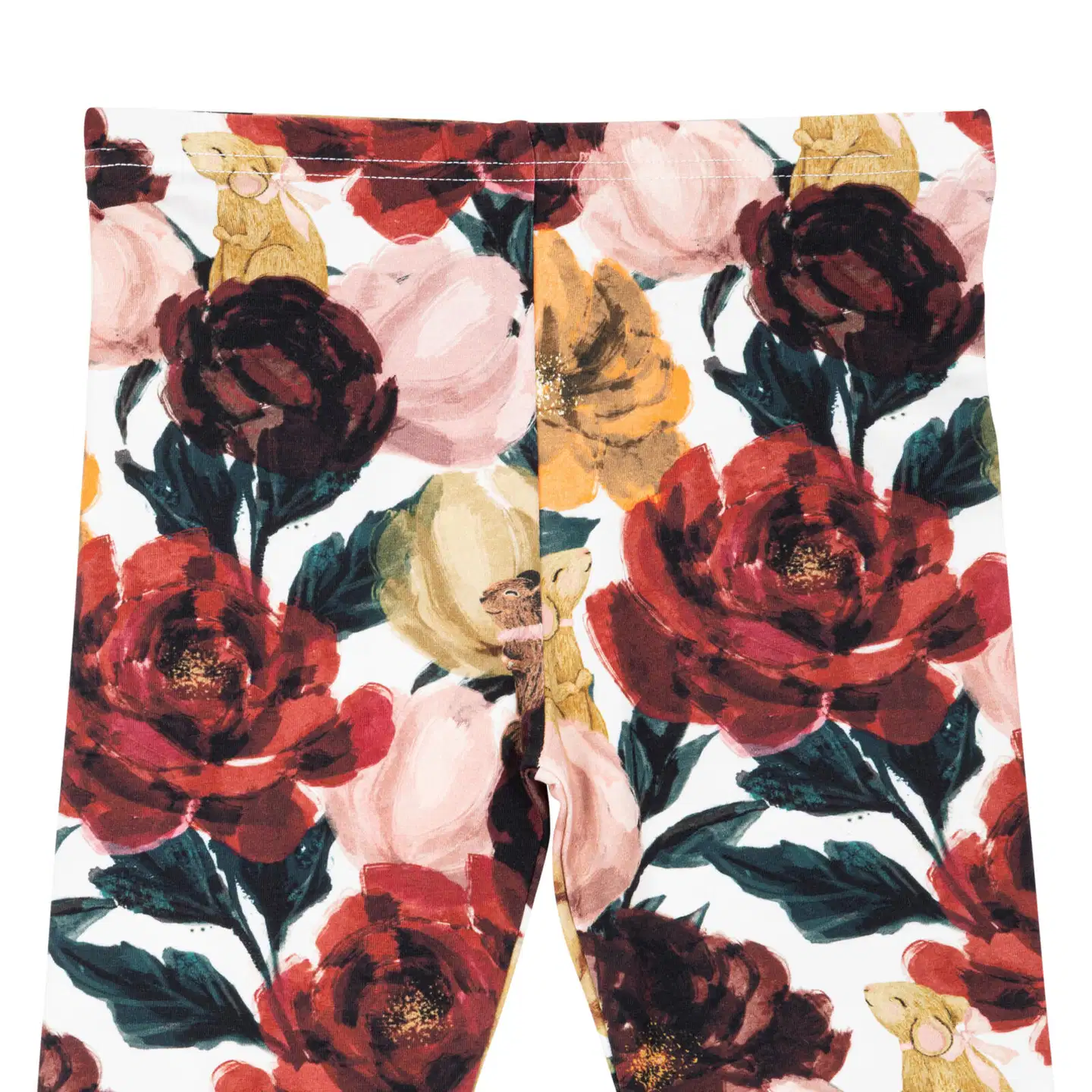 Maia family lasten leggingsit Bloomy 206101 - tummanpunainen - 2