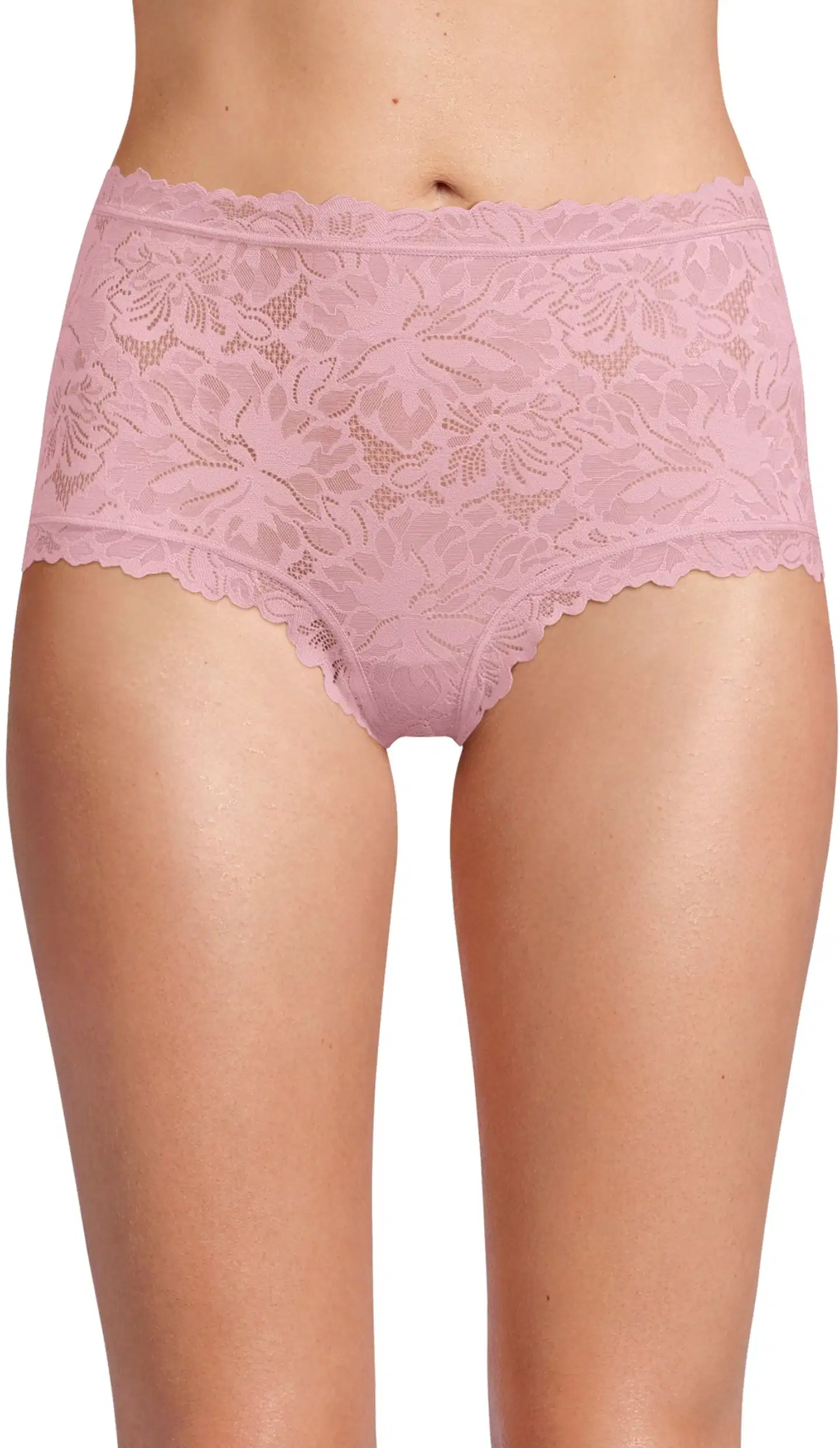 Actuelle naisten pitsihipsterit 210A332625 - Lilas - 1