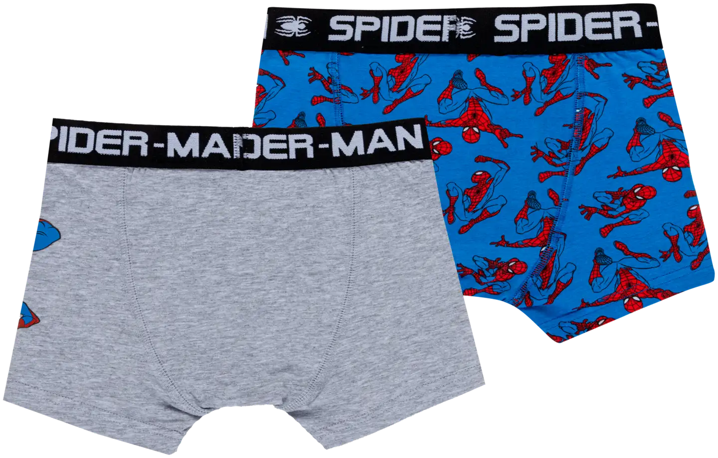 Spiderman lasten bokserit SPCQ00004 2-pack - Blue - 2