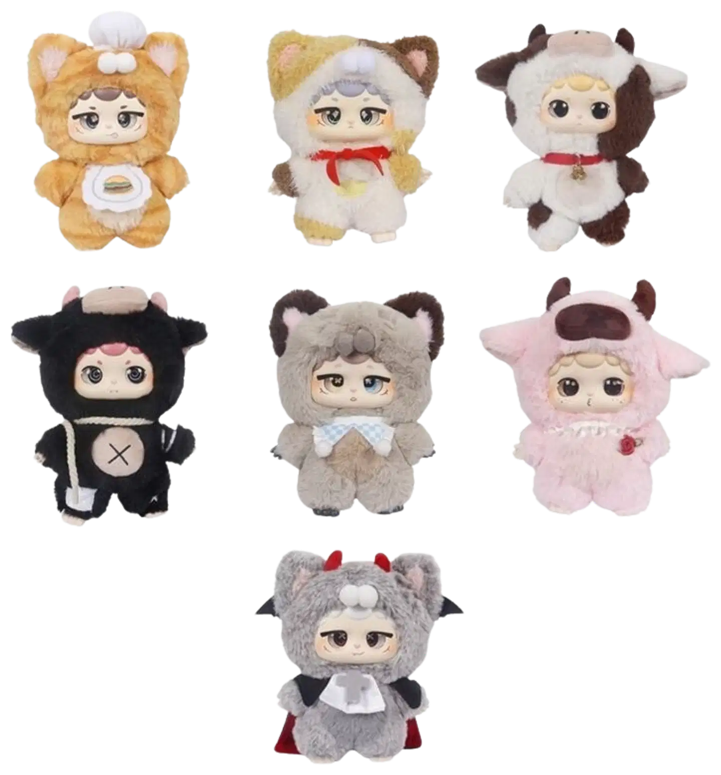 Miiloo 17 cm klipsipehmo Blind Box lajitelma - 2