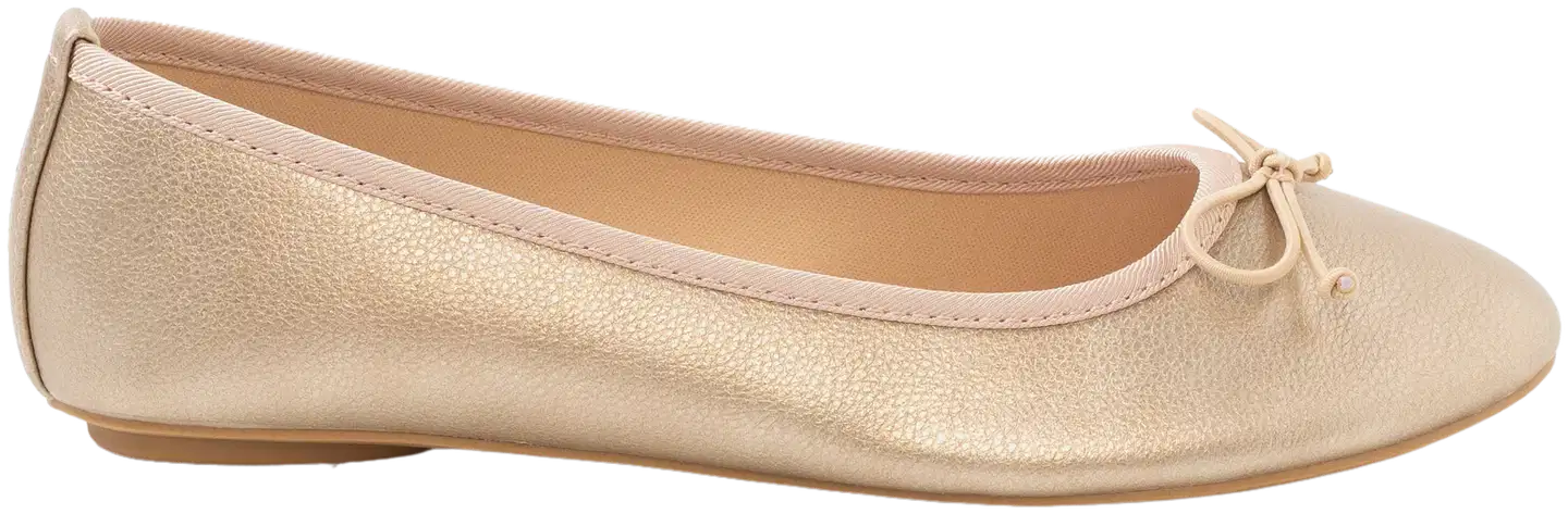 TEX lasten ballerinat I275502 - Gold - 2