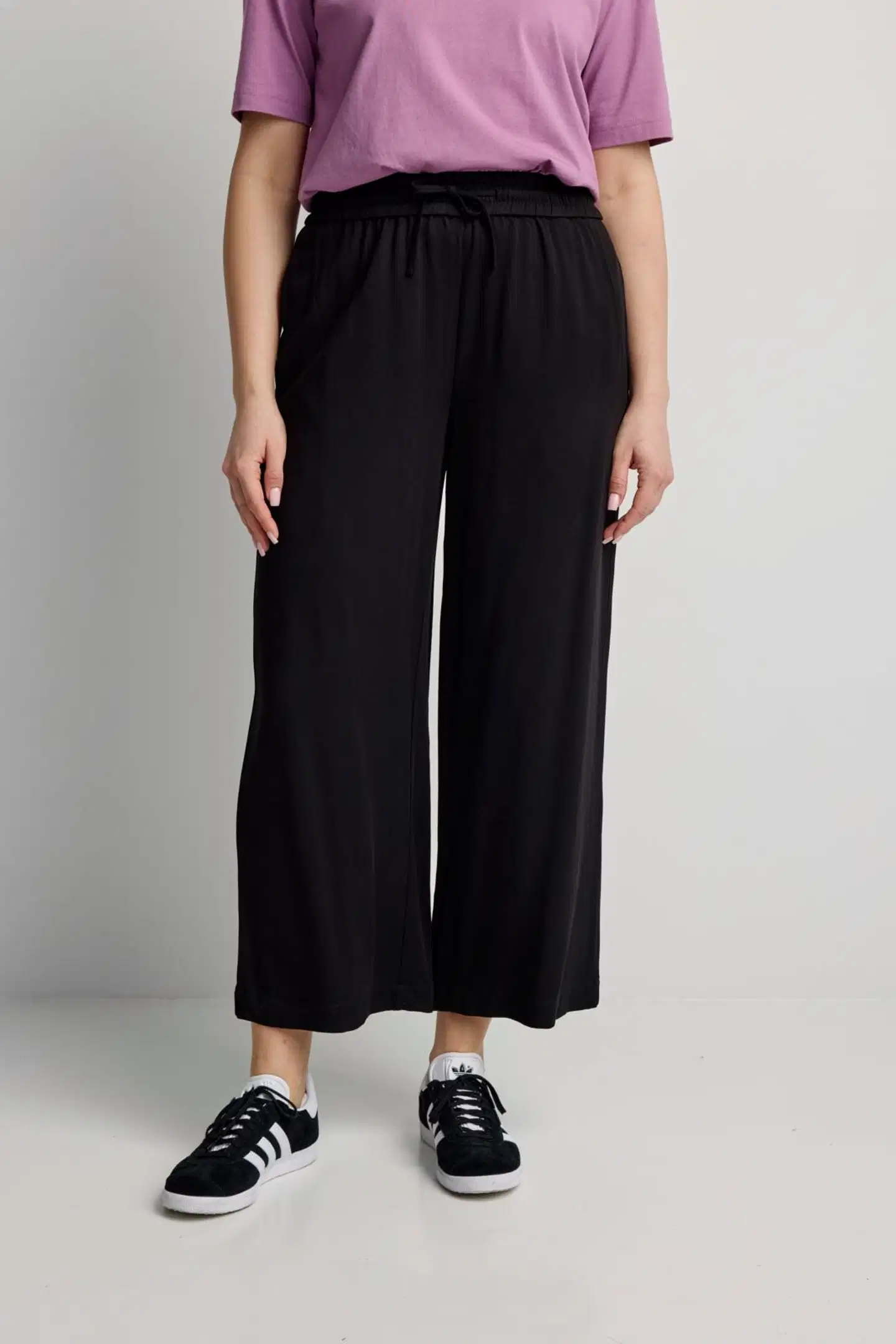 Finlayson naisten housut - BLACK - 3