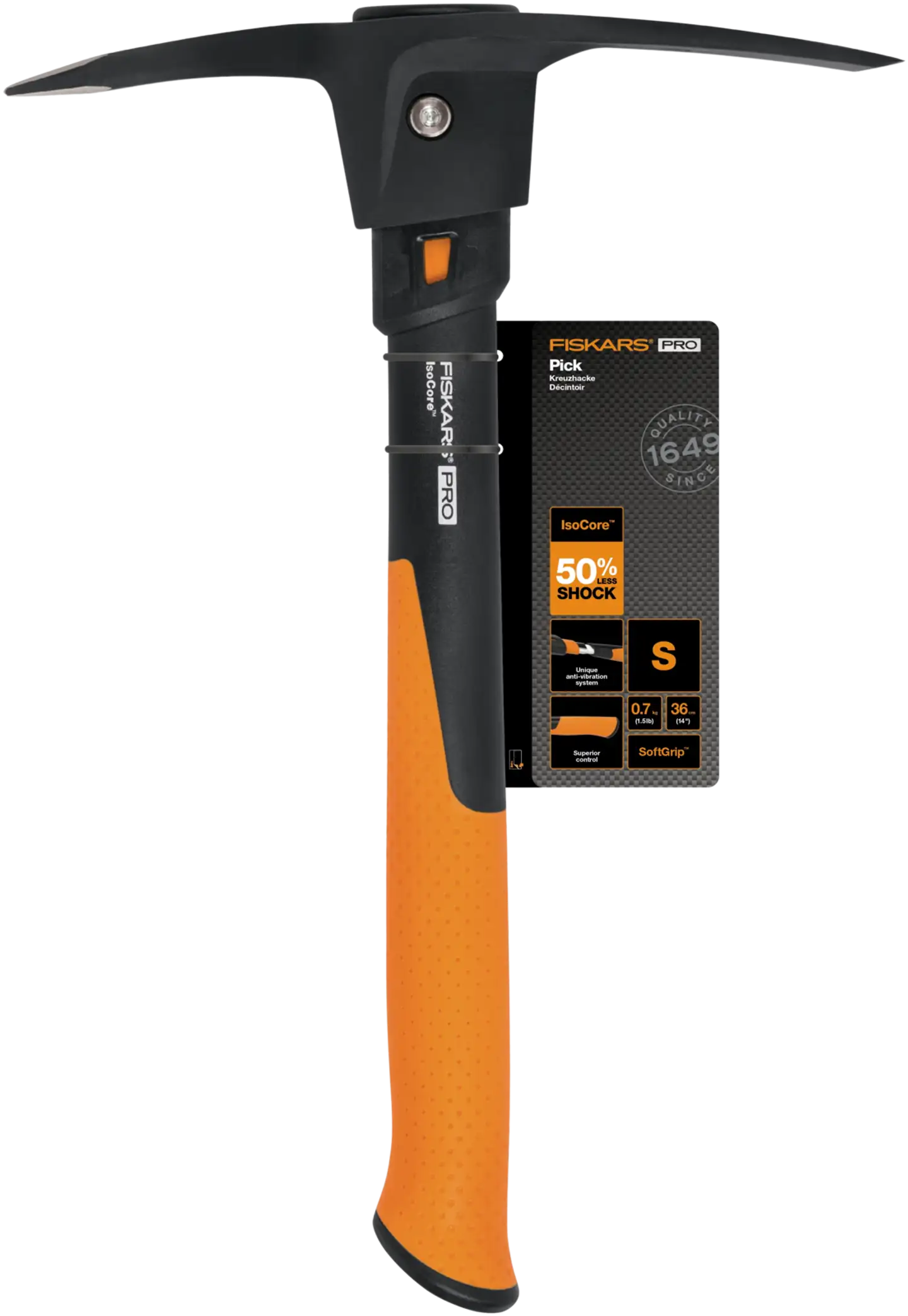 Fiskars IsoCore hakku S 0,7 kg 36 cm (14") - 6