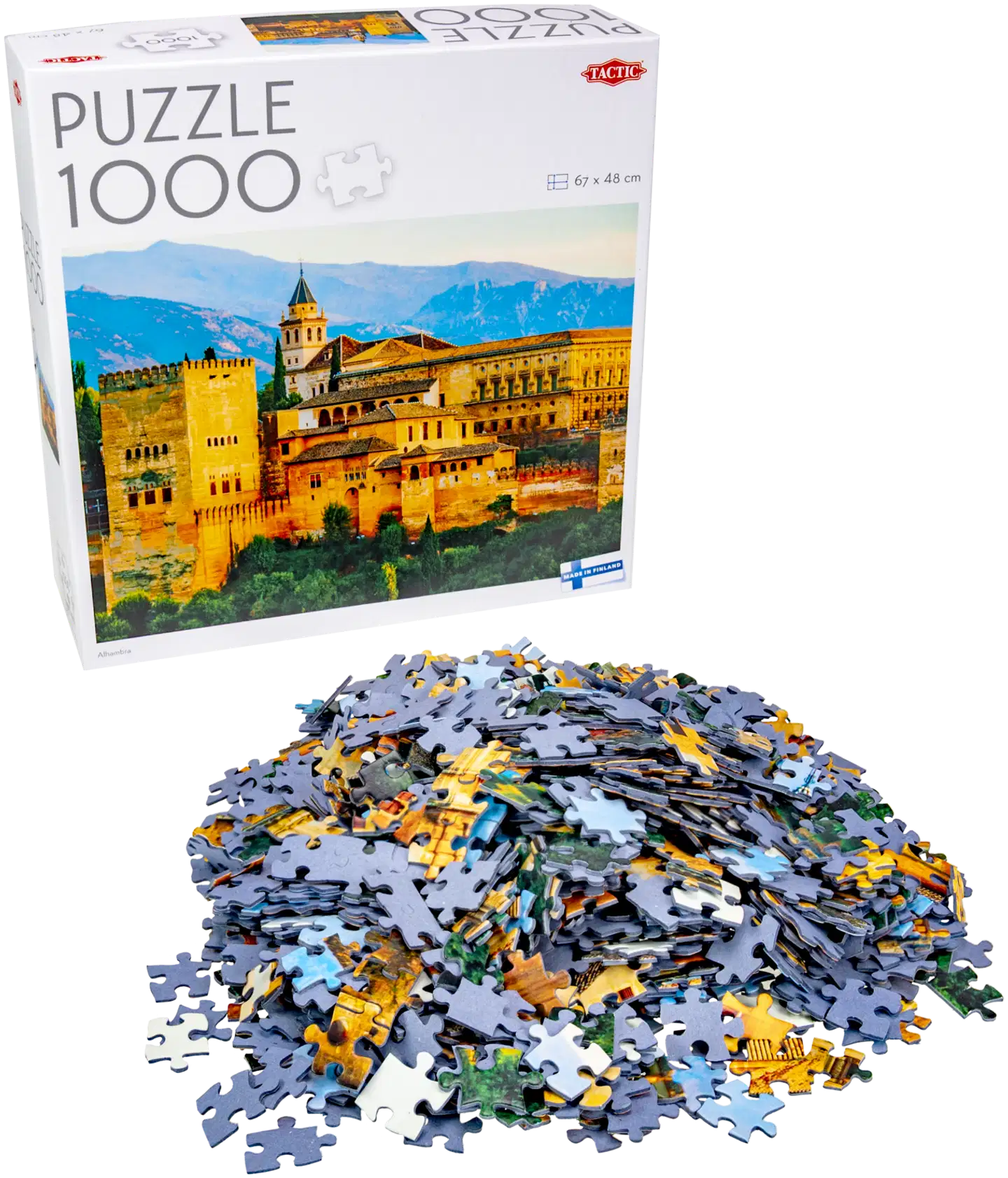Tactic Palapeli Puzzle Lovers Alhambra 1000 palaa - 2
