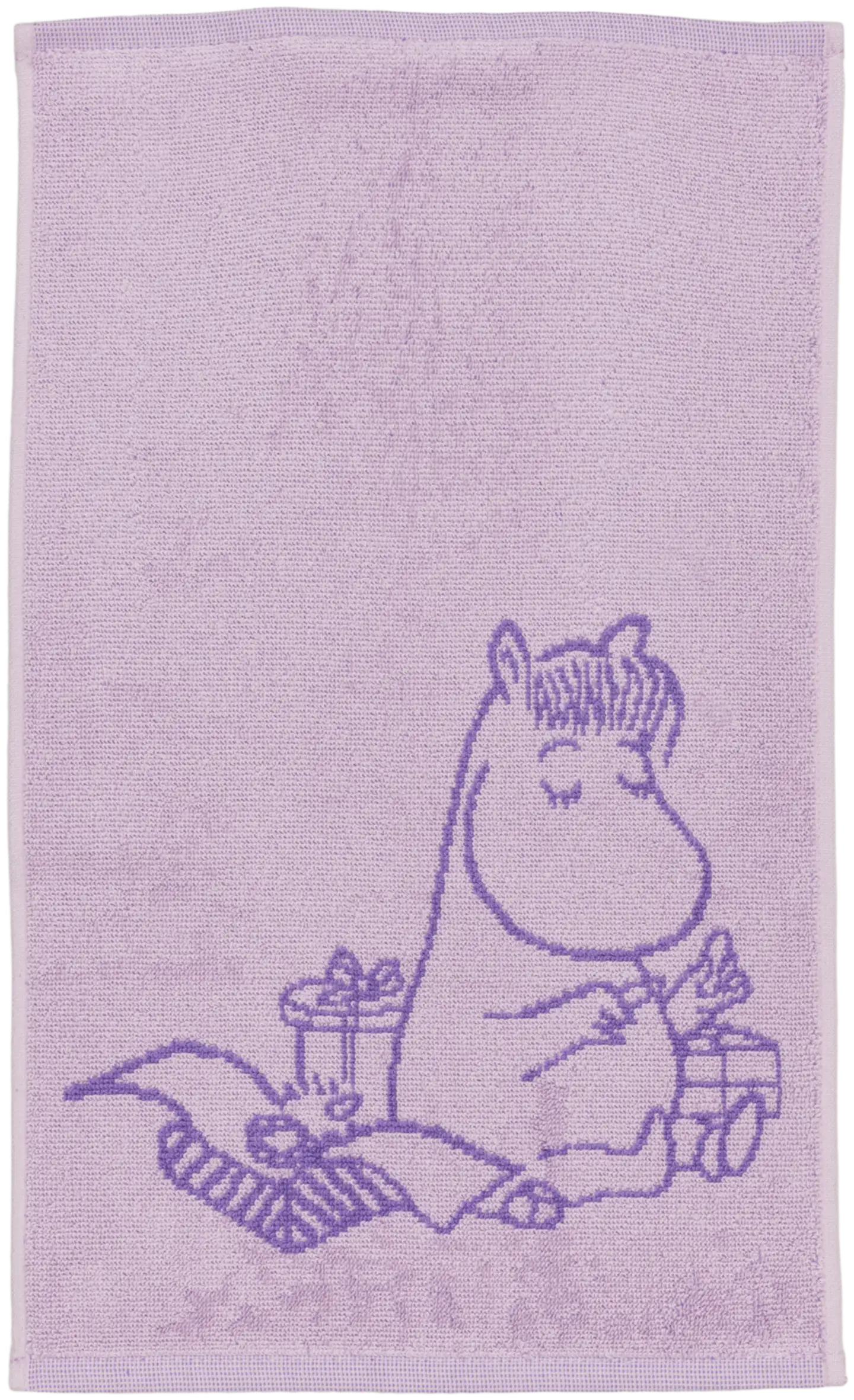 Moomin Arabia käsipyyhe Niiskuneiti 30x50 cm lila