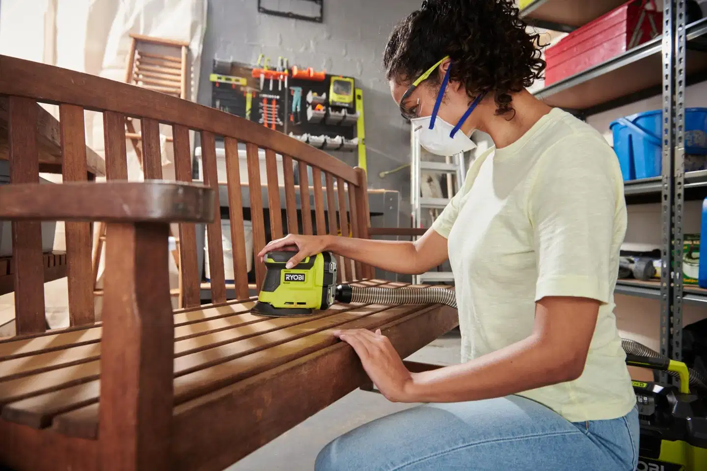 Ryobi 18V hiomakone R18PSN-0 - 4