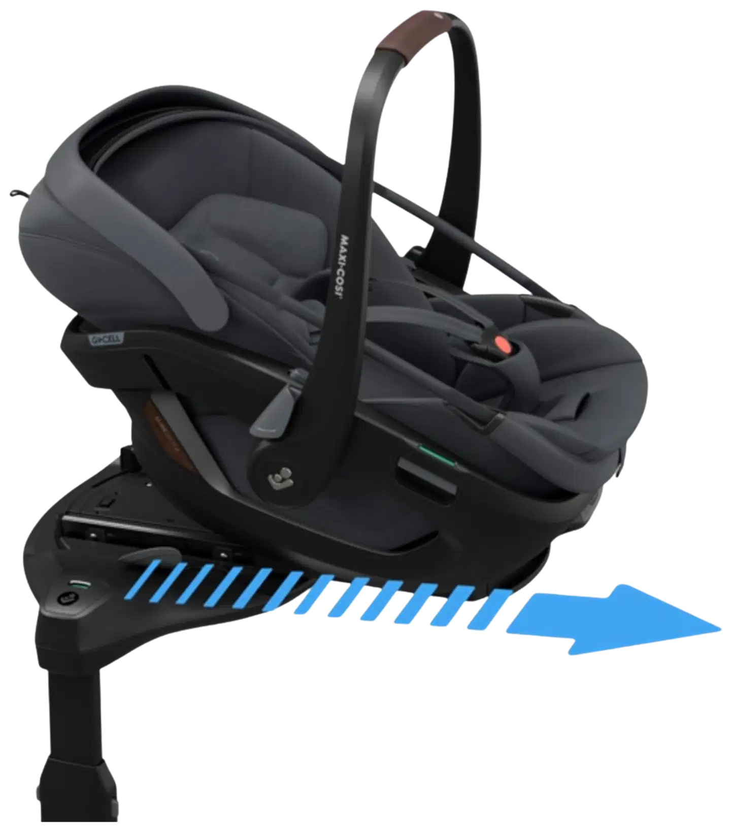 Maxi-Cosi turvakaukalo Coral Slide Pro harmaa - 1