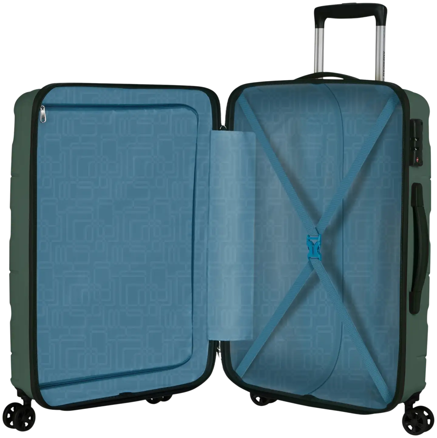 American Tourister matkalaukku Jetdriver 3.0-spinner 67/24 vihreä - 4