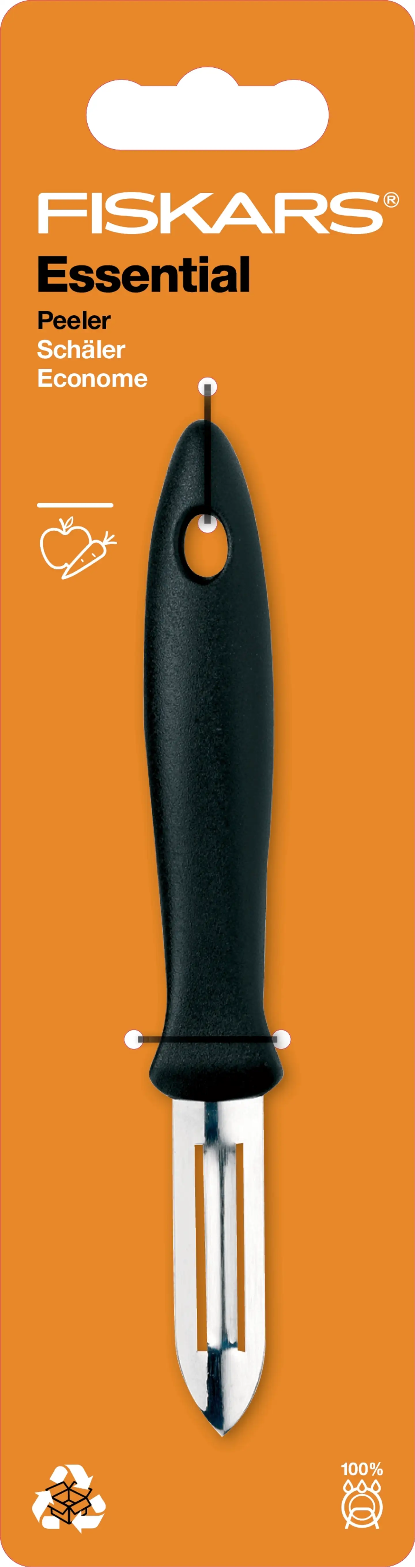 Fiskars Essential kuorija 6cm - 3