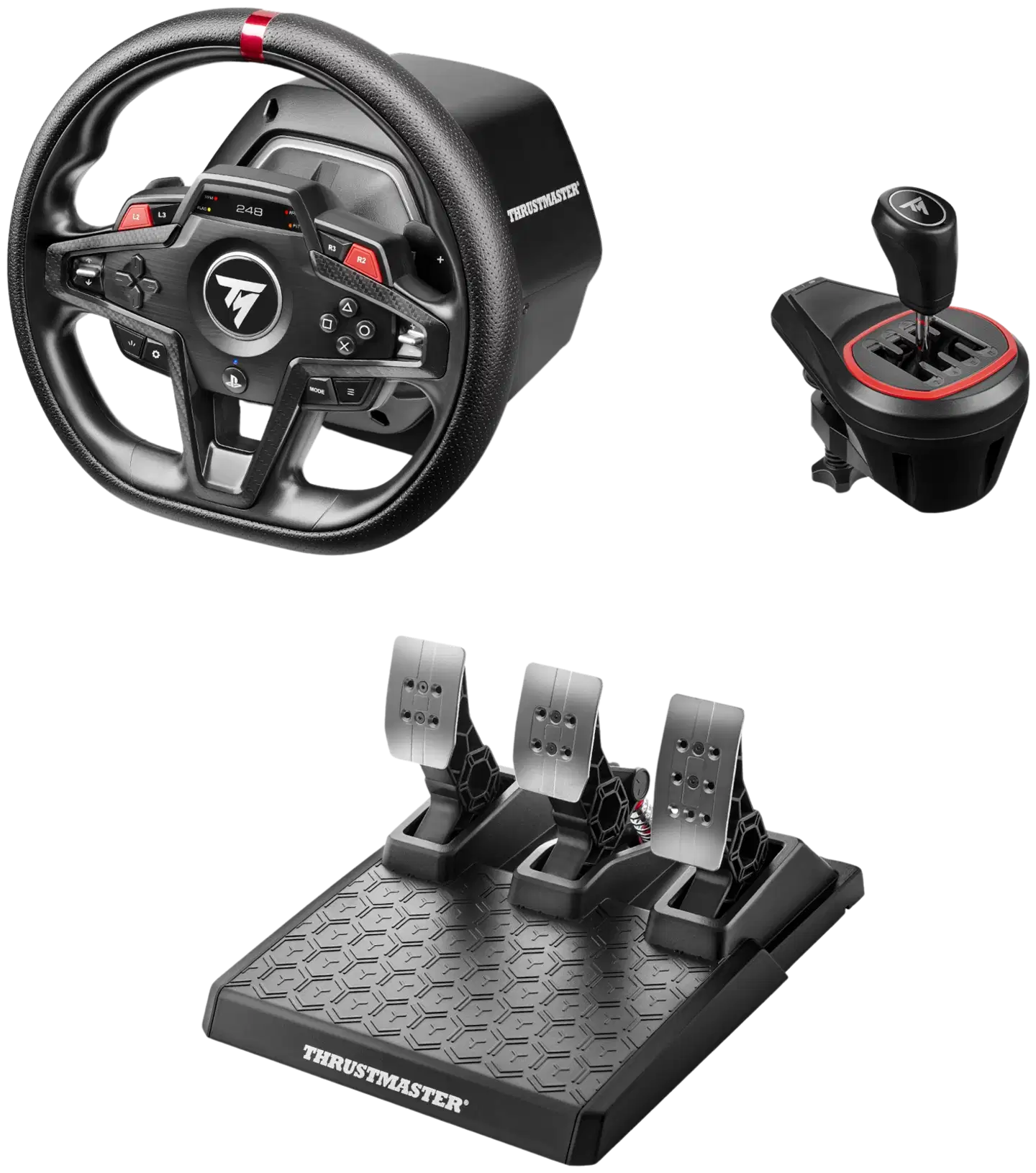 Thrustmaster T248R rattipolkimet + vaihdekeppi - 8