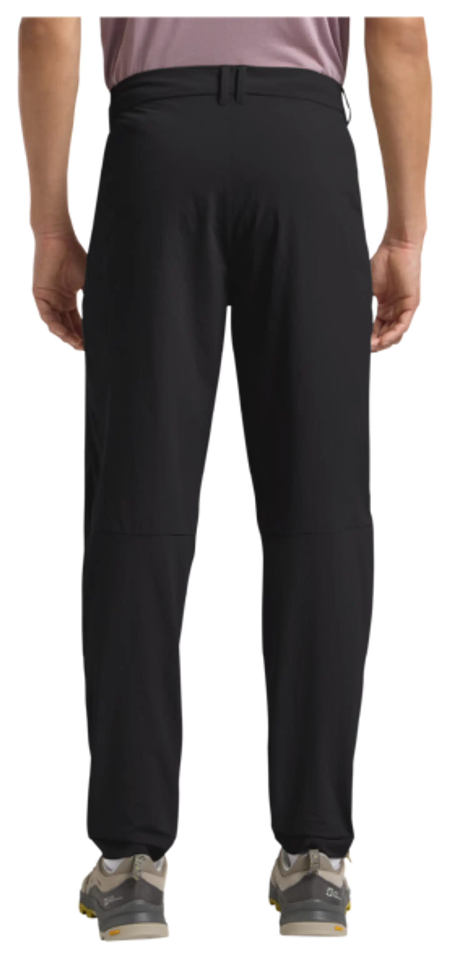 Jack Wolfskin miesten housut Hikeout - BLACK - 4