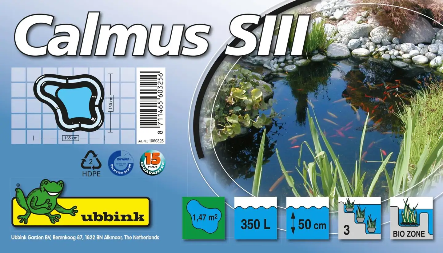 Ubbink valmisallas Calmus SIII, 350 l - 4