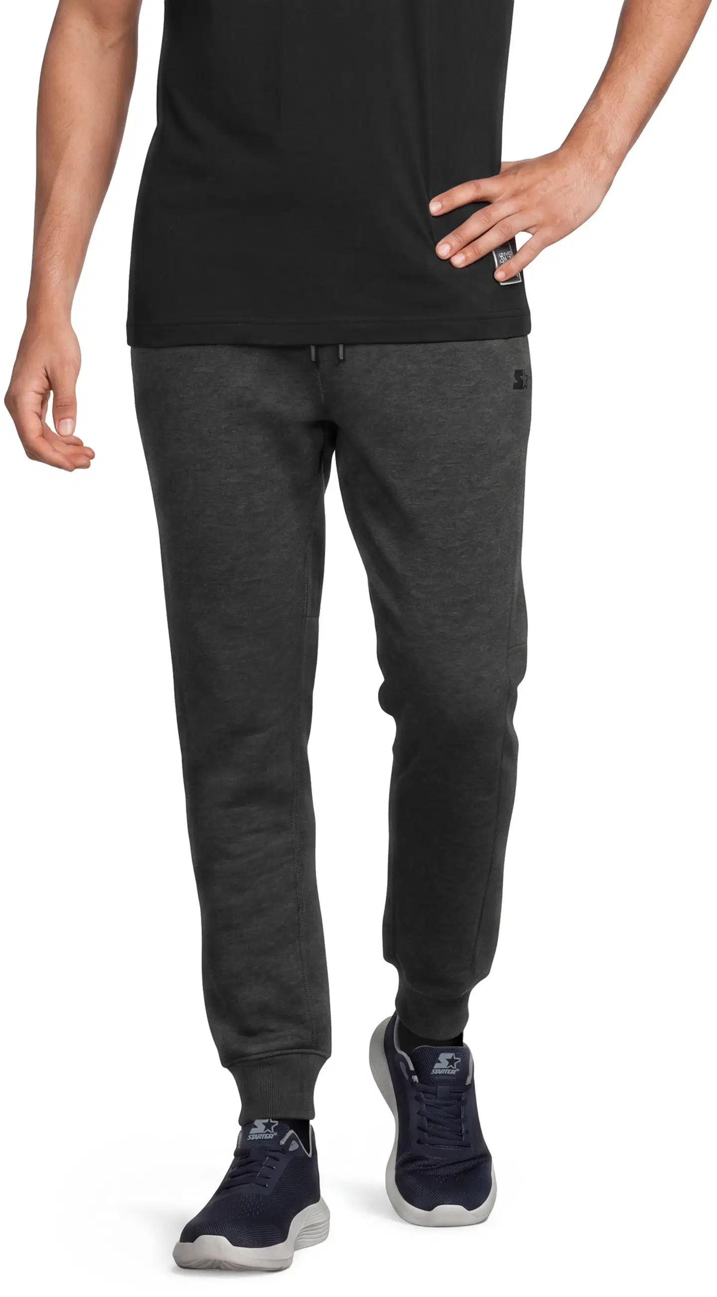 Starter miesten collegehousut Varsity - Charcoal heather - 1