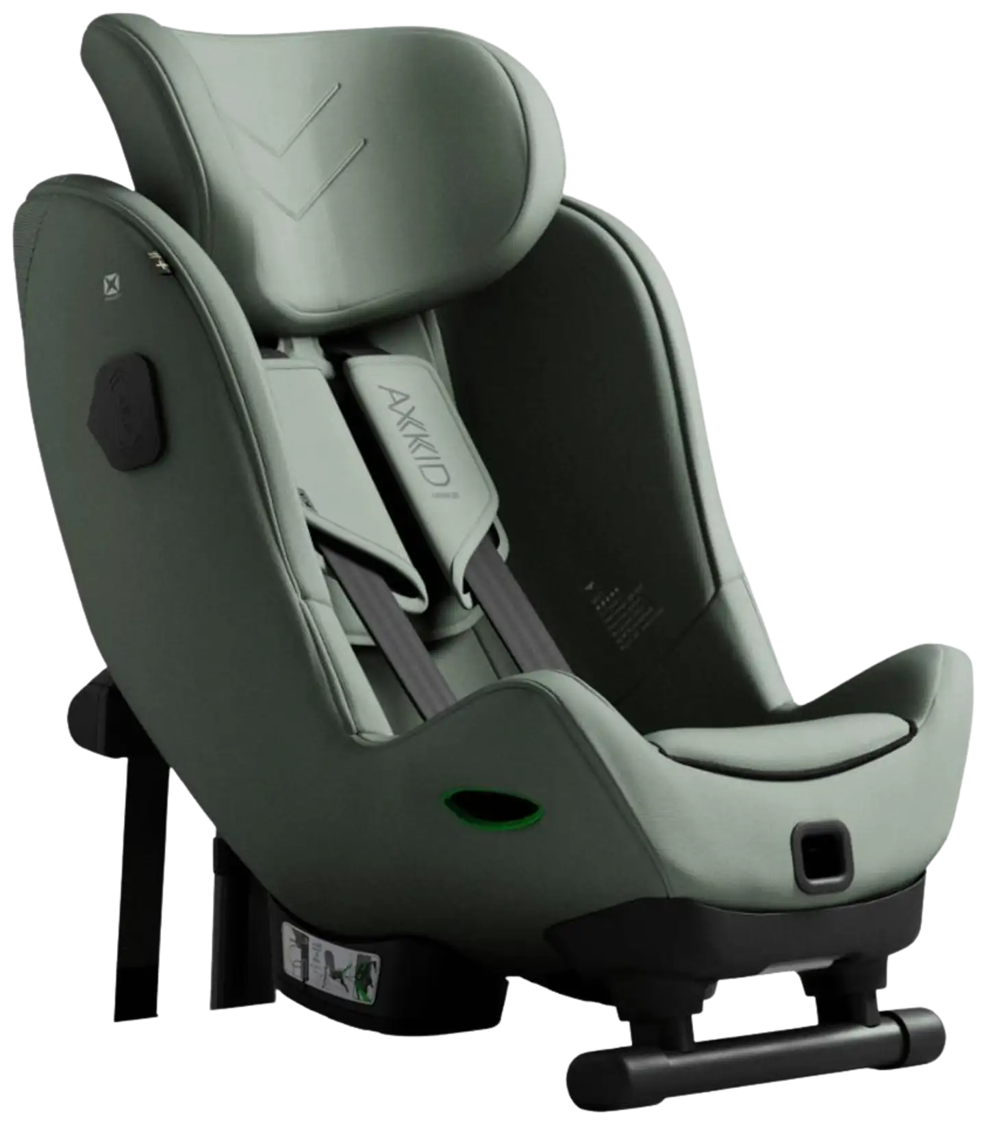 Axkid Minikid 4 MAX turvaistuin Nordic Bloom Green - 3