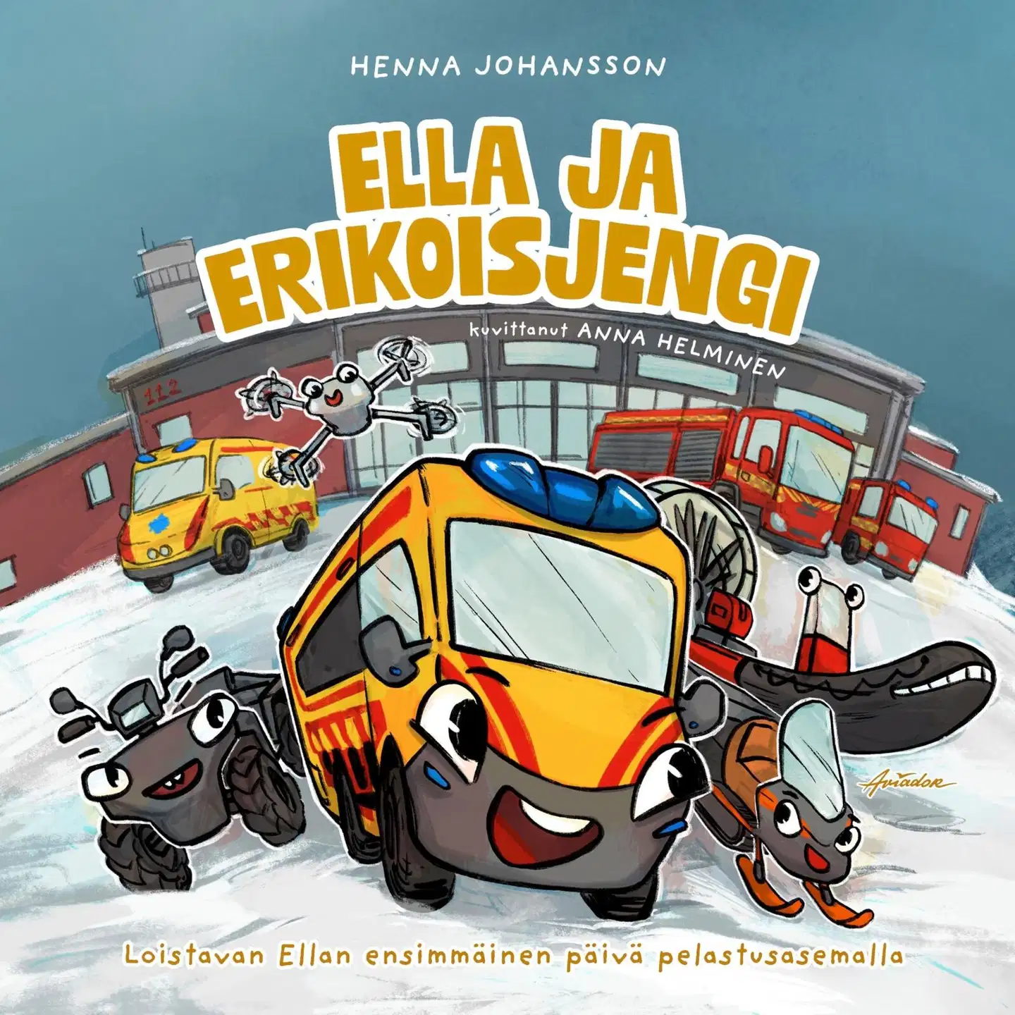 Johansson, Ella ja erikoisjengi - Loistavan Ellan ensimmäinen päivä pelastusasemalla