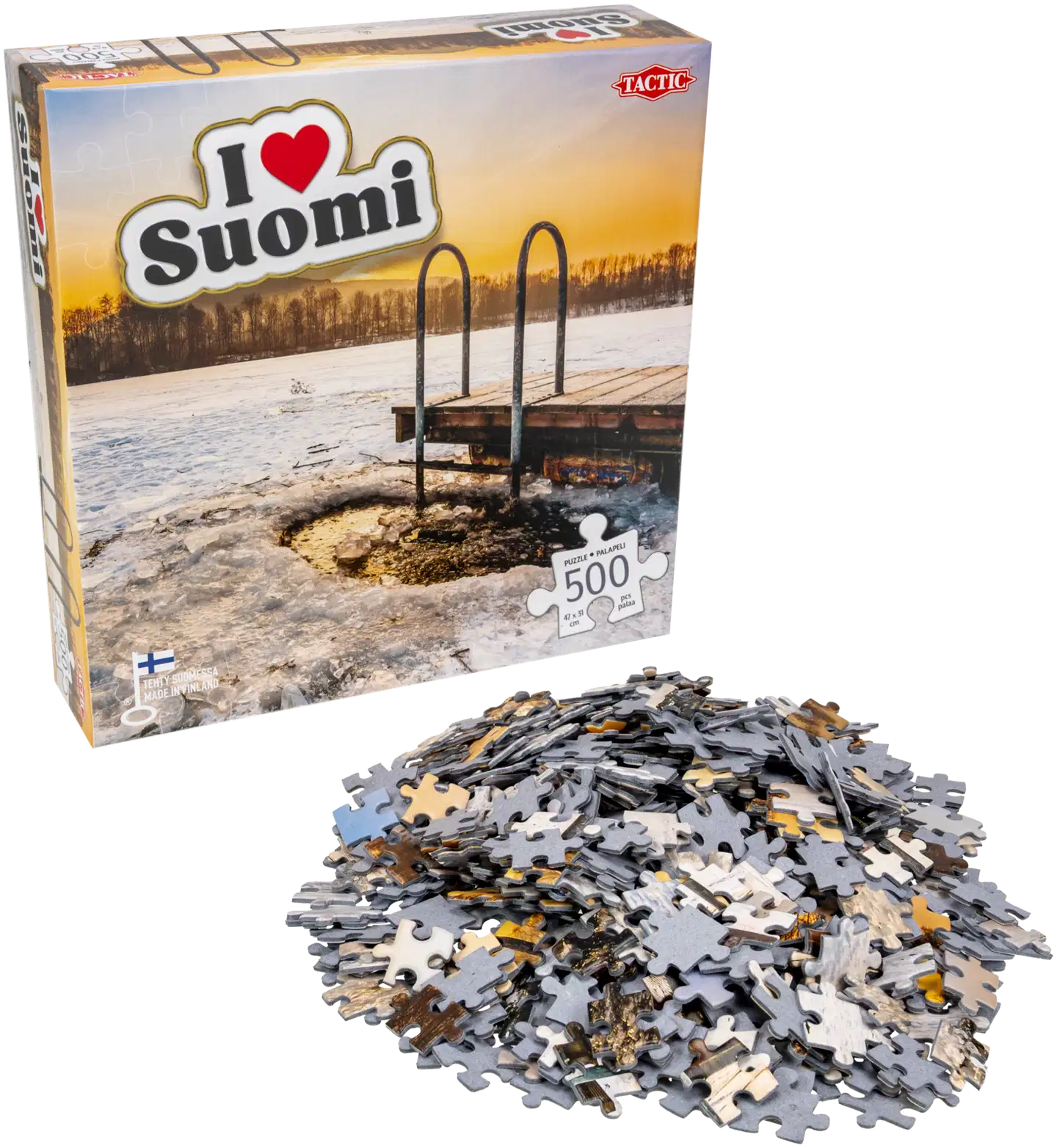 Tactic Palapeli I love Suomi Dare to Dive 500 palaa - 2