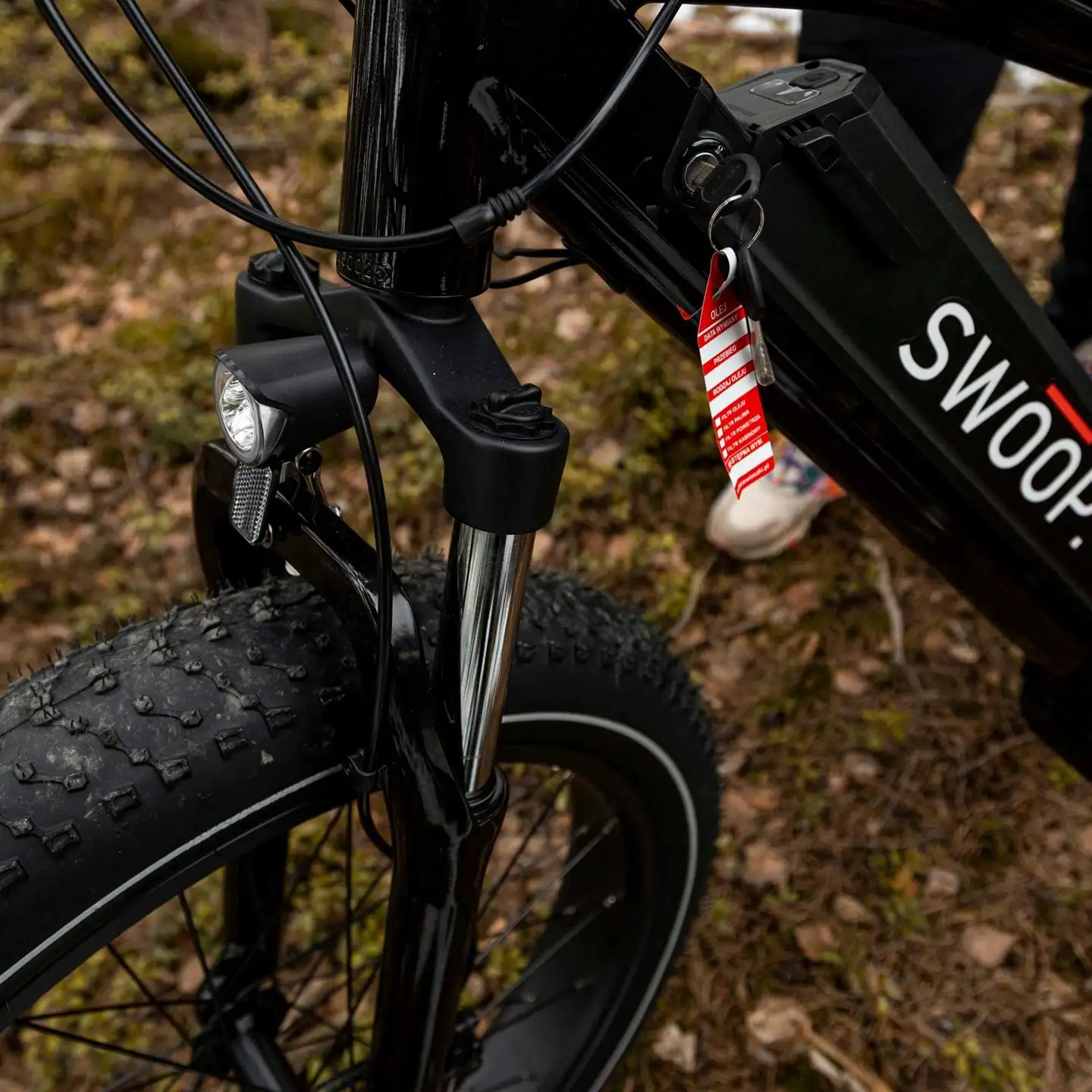 Swoop sähköfatbike Ranger 26" 7-vaihdetta musta - 10