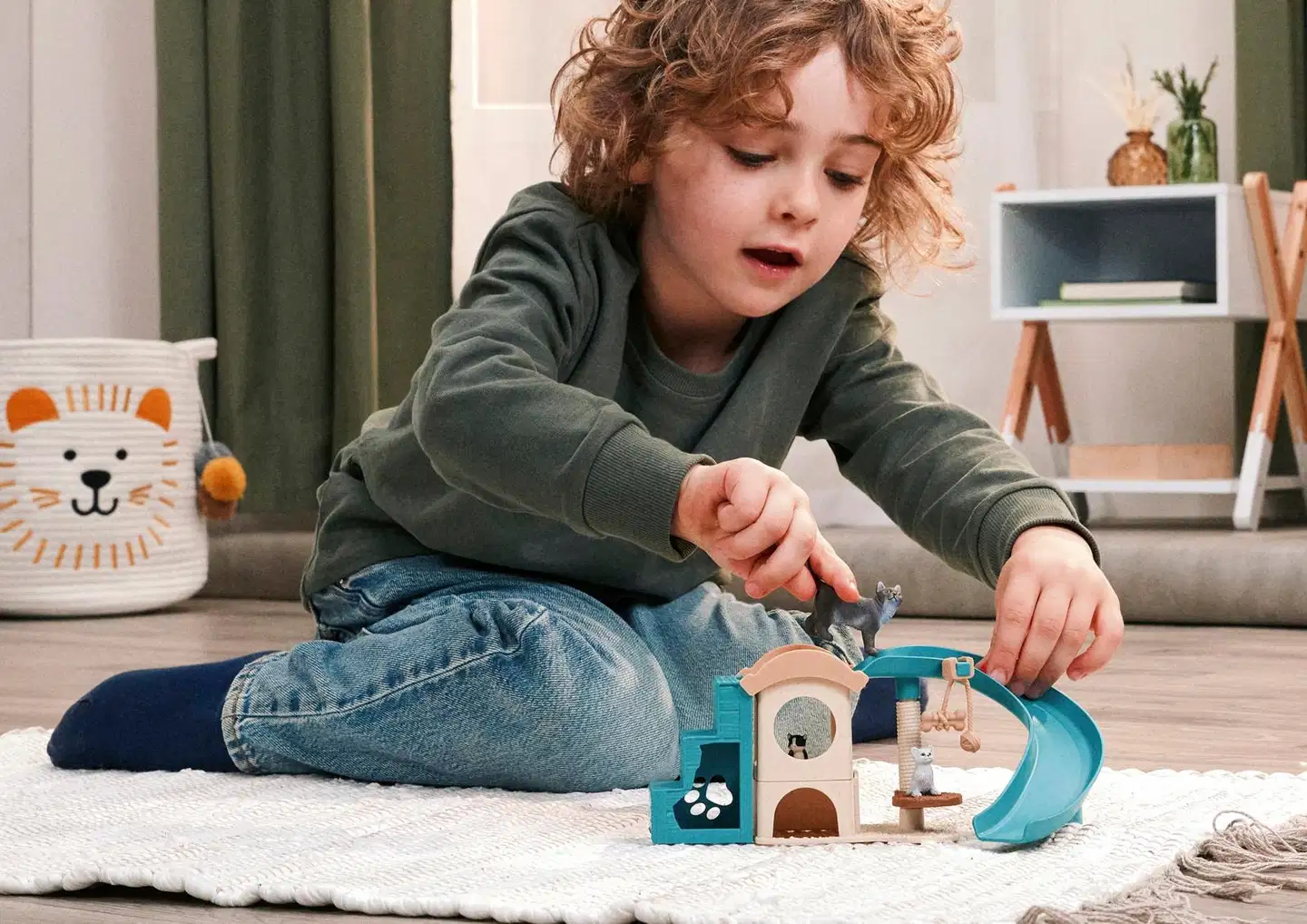 Schleich Leikkihauskaa kissoille - 3