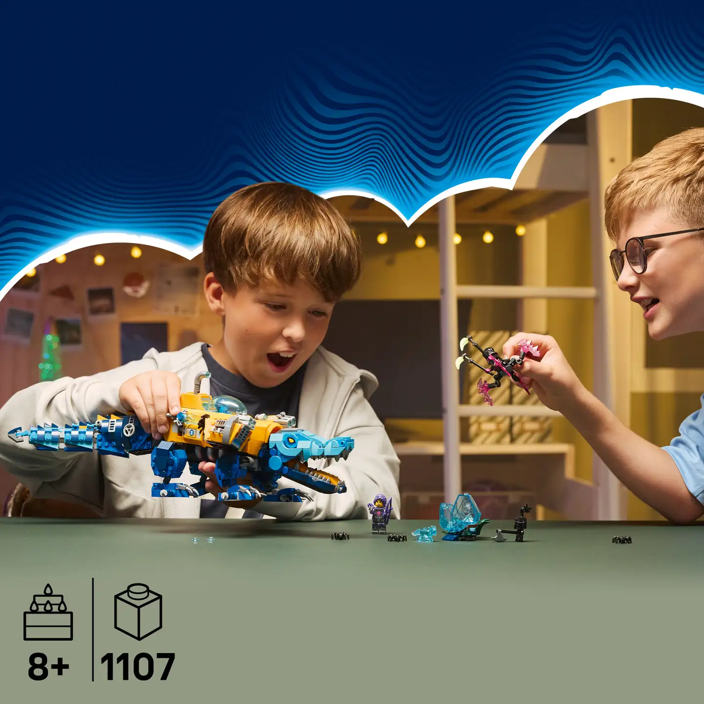 LEGO® DREAMZzz 71512 Krokotiilisukellusvene - 6