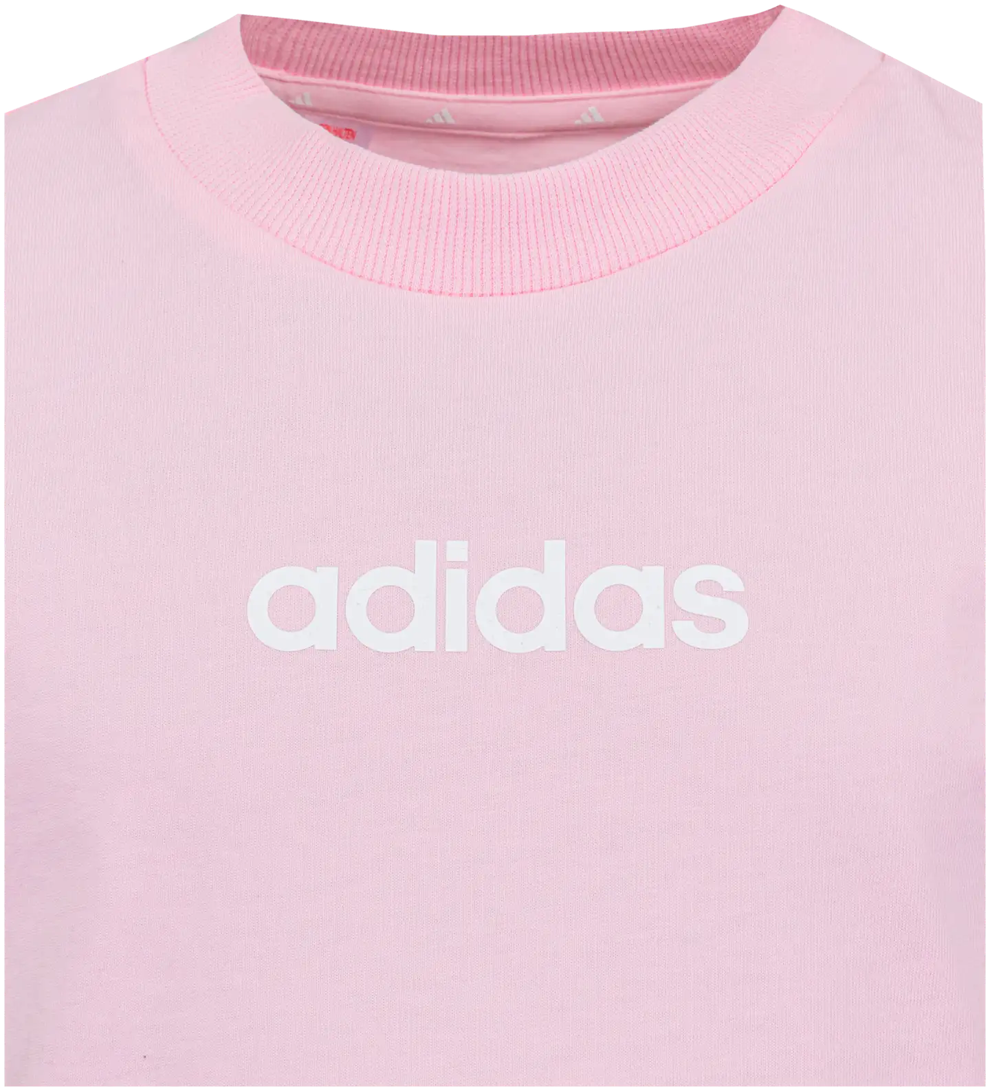 adidas lasten t-paita JC9750 - Cl pink/white - 2