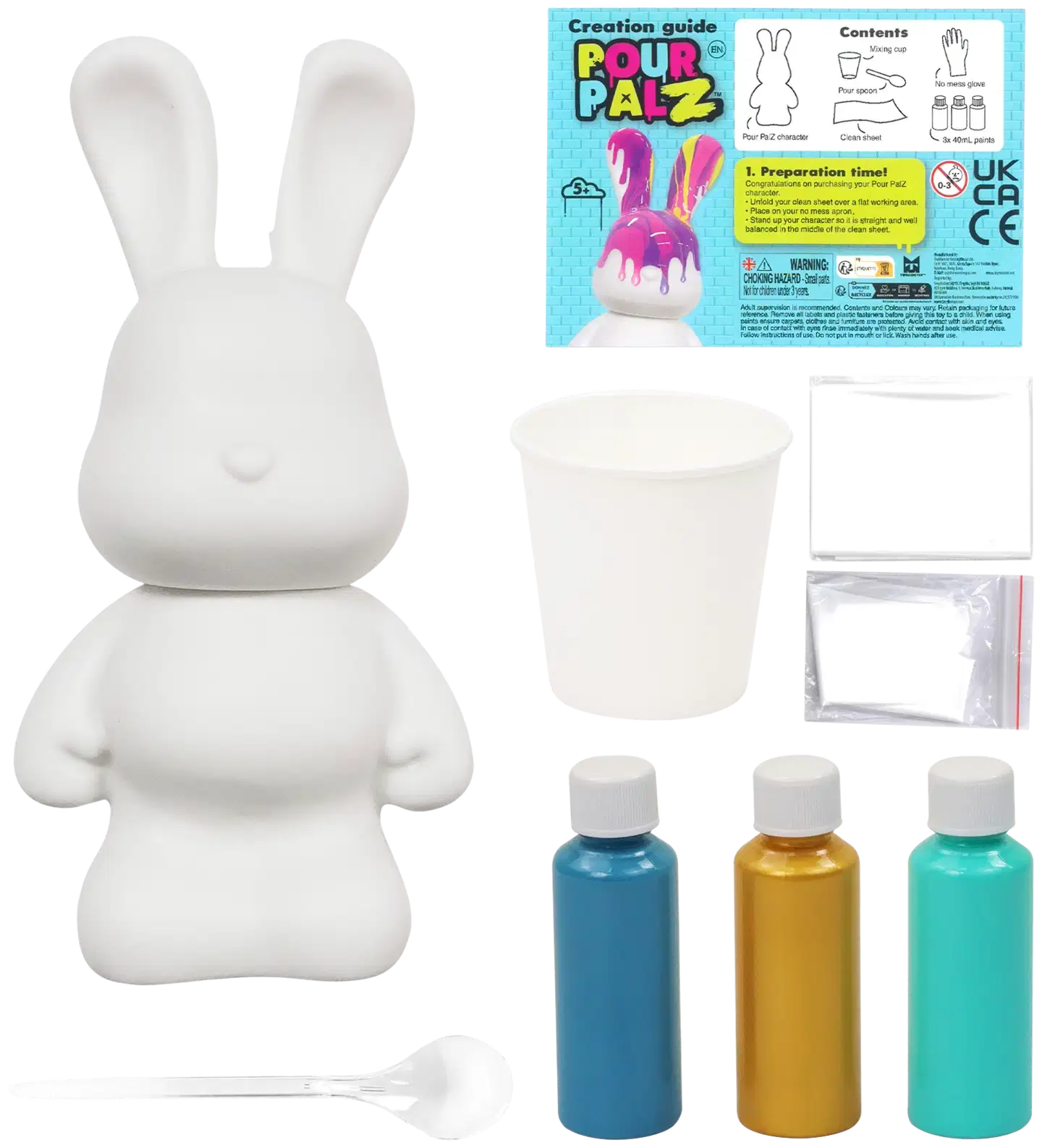Pour Palz askartelu Bunny - 6